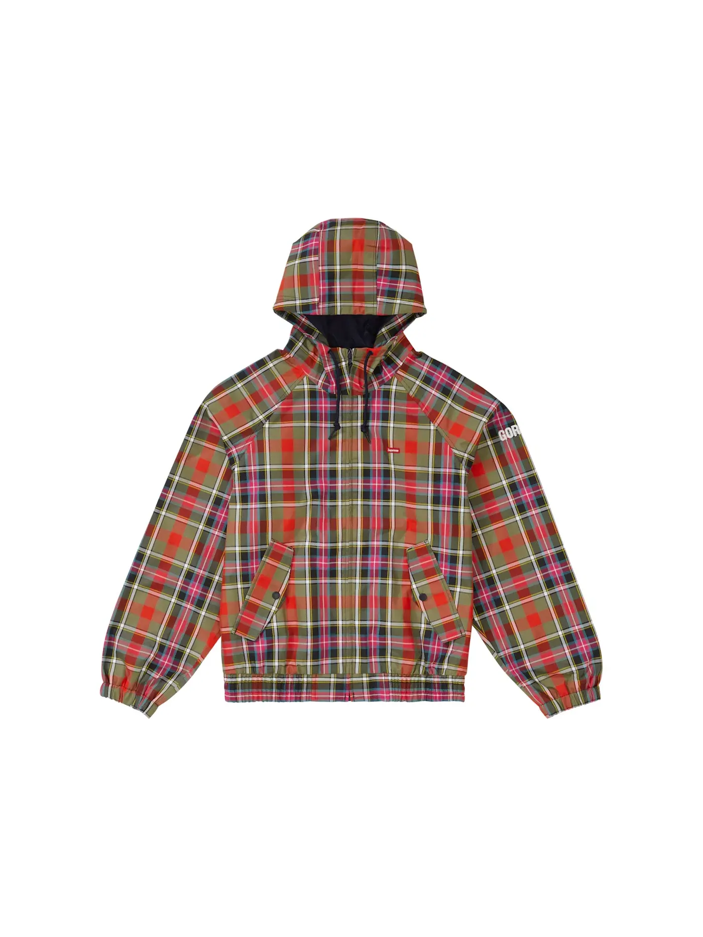 Мужская куртка Harrington с капюшоном Supreme GORE-TEX — изображение 1 из 3, оливковый