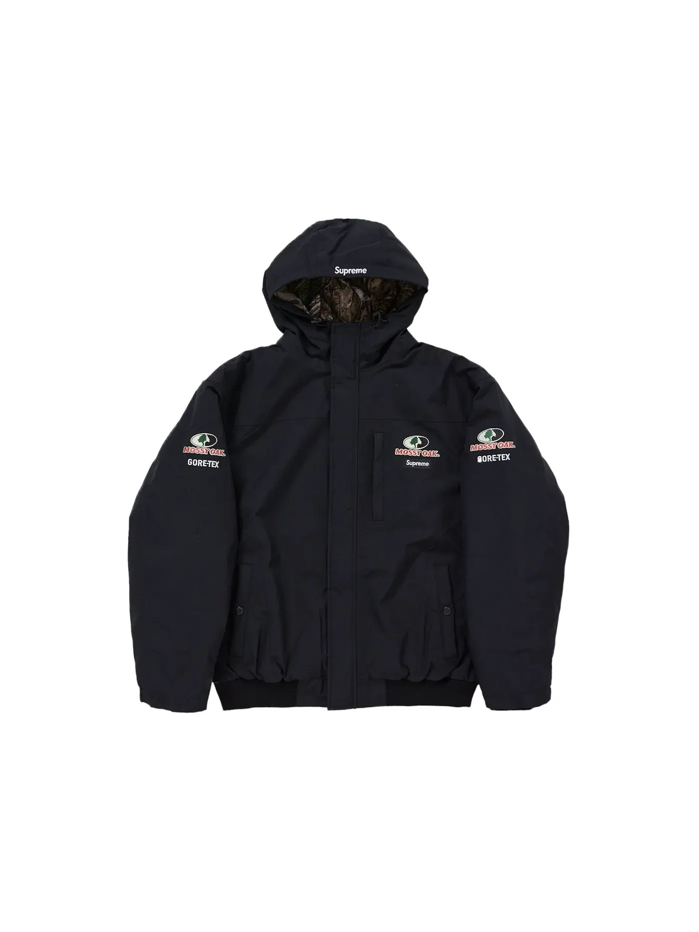 Мужская куртка с принтом Mossy Oak Supreme — изображение 1 из 3, черный