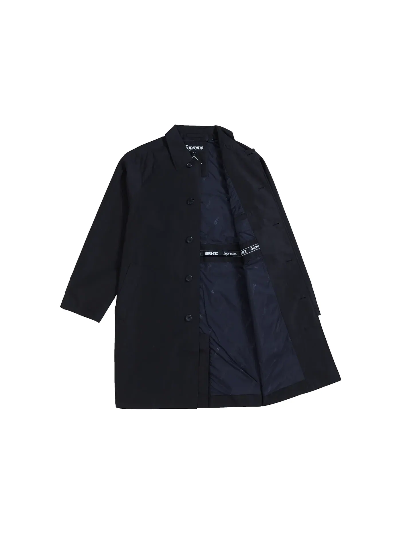 Мужское пальто с водонепроницаемой мембраной Supreme Overcoat — изображение 2 из 3, черный