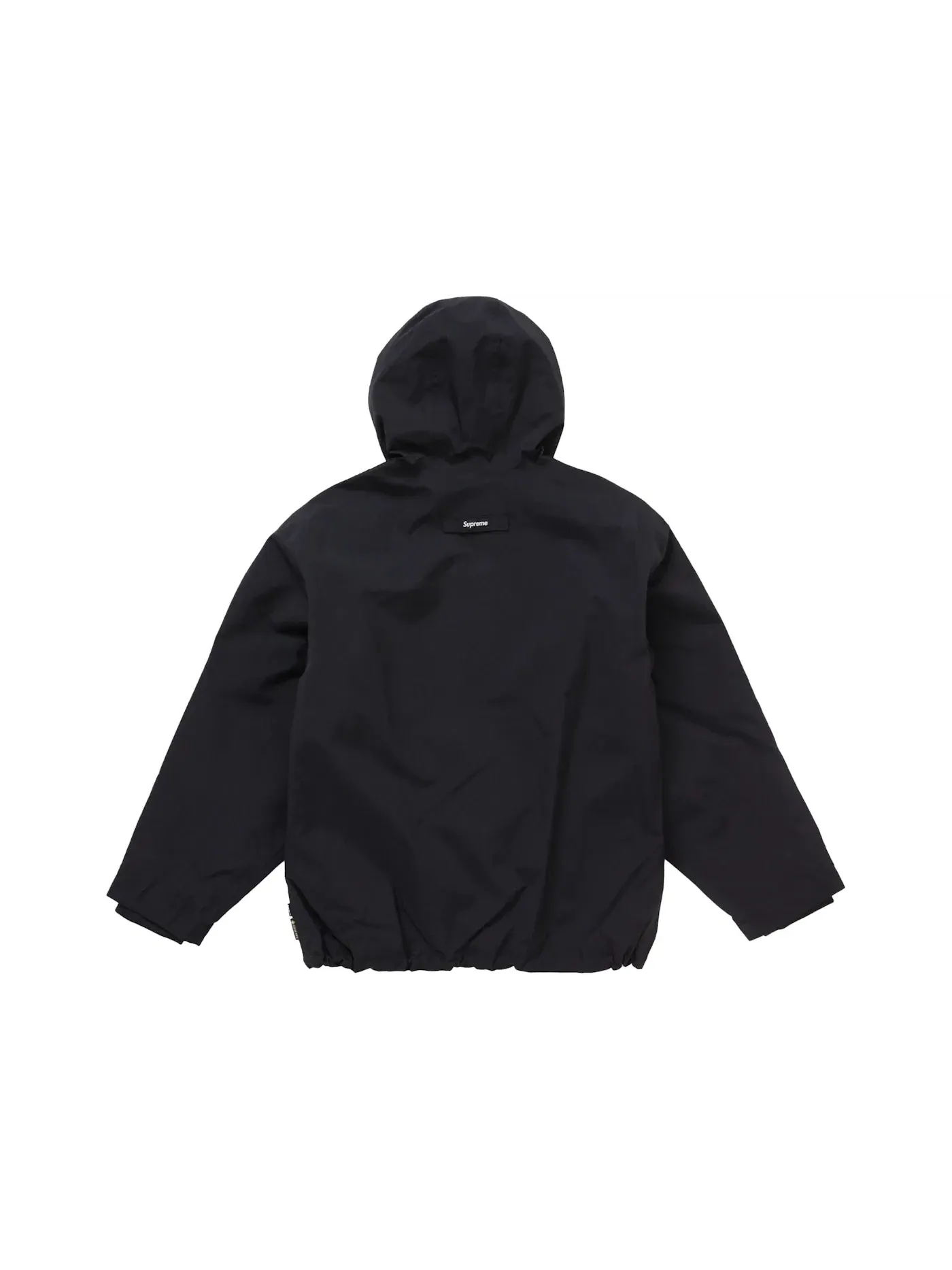 Мужская куртка с капюшоном и принтом Supreme GORE-TEX Stripe Hooded Jacket — изображение 3 из 3, черный