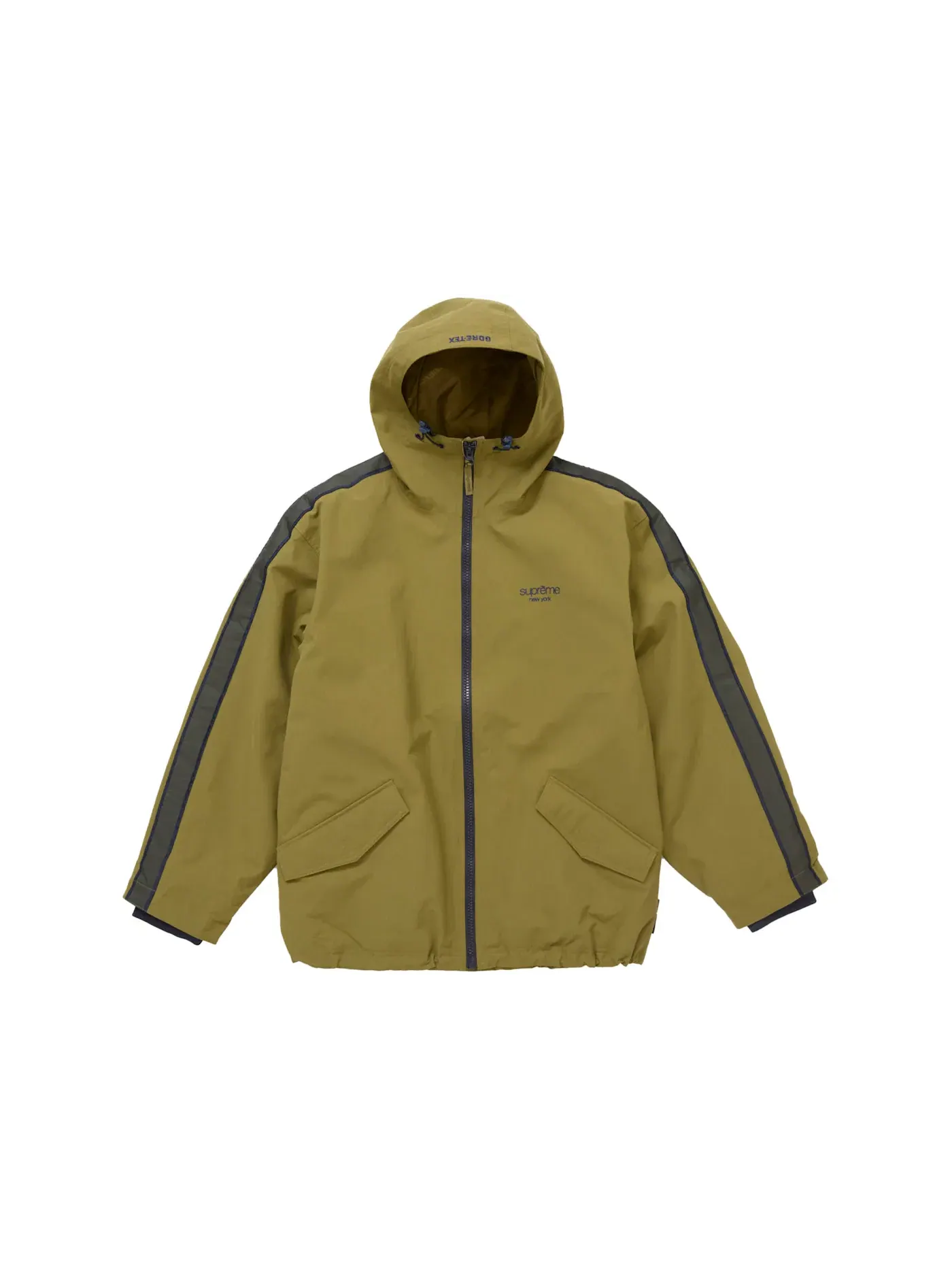Мужская куртка с капюшоном из GORE-TEX Jacket Supreme — изображение 1 из 3, оливковый