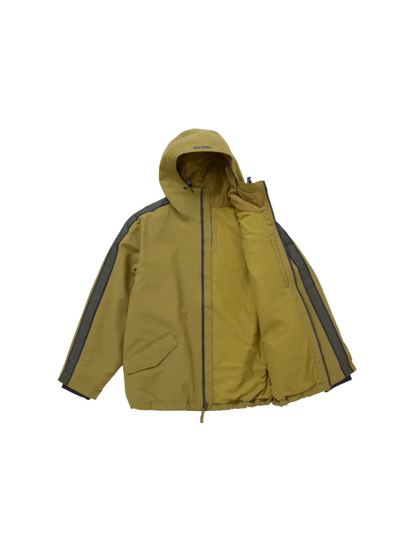 Мужская куртка с капюшоном из GORE-TEX Jacket Supreme — изображение 2 из 3, оливковый