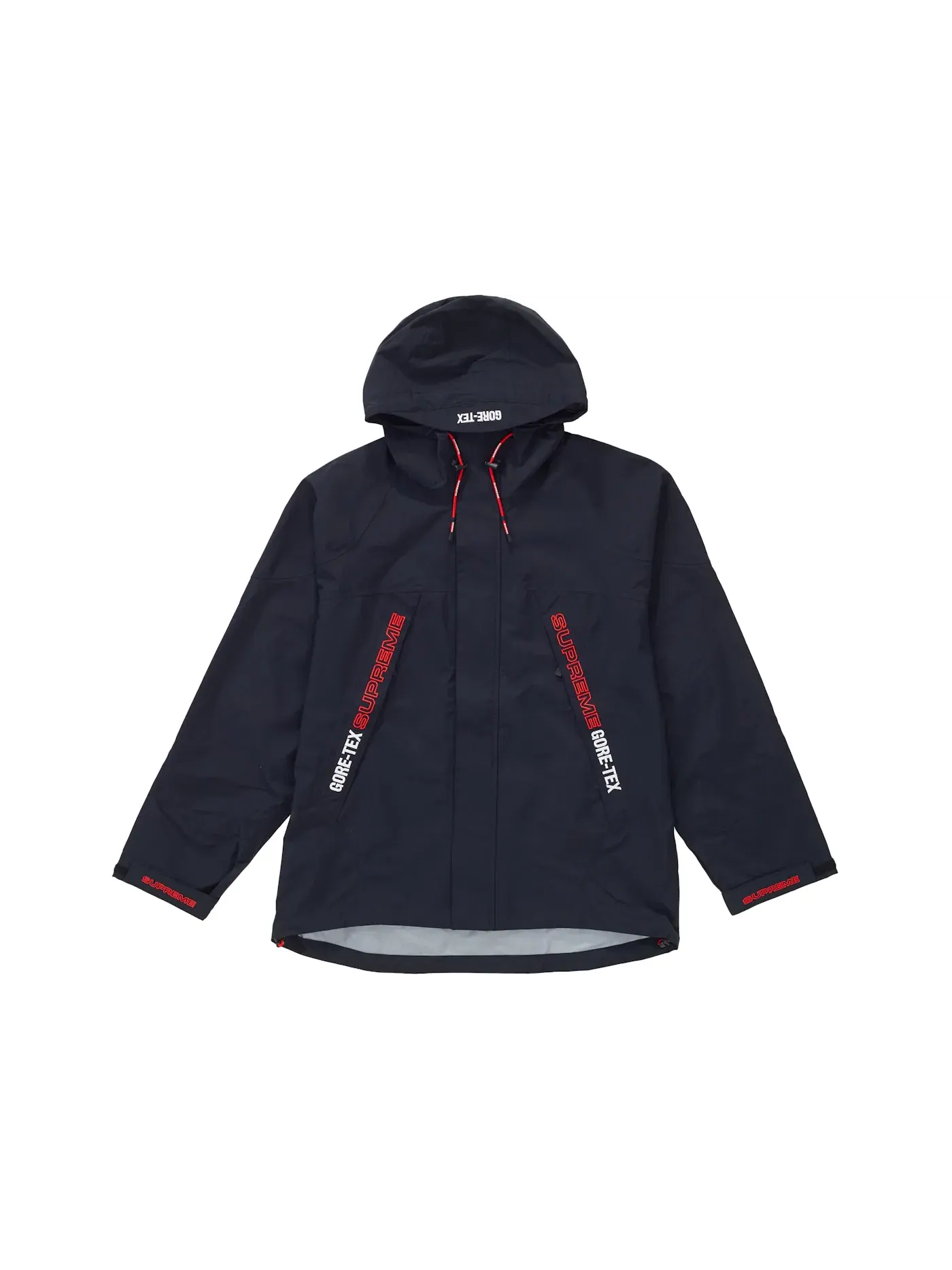Мужская куртка с принтом Supreme GORE TEX Taped Seam Jacket — изображение 1 из 3, черный