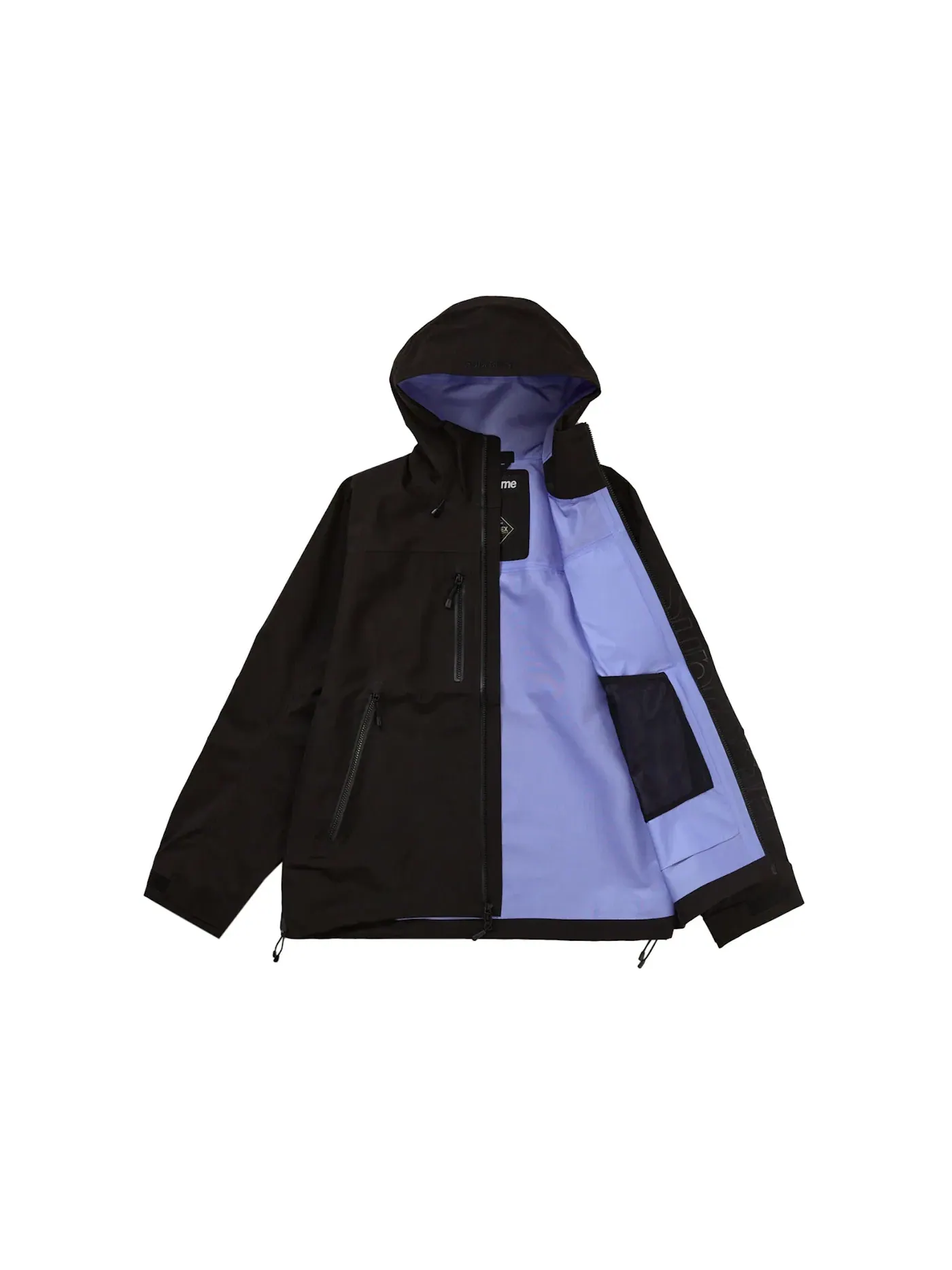 Мужская куртка с мембраной GORE-TEX Supreme — изображение 2 из 3, черный