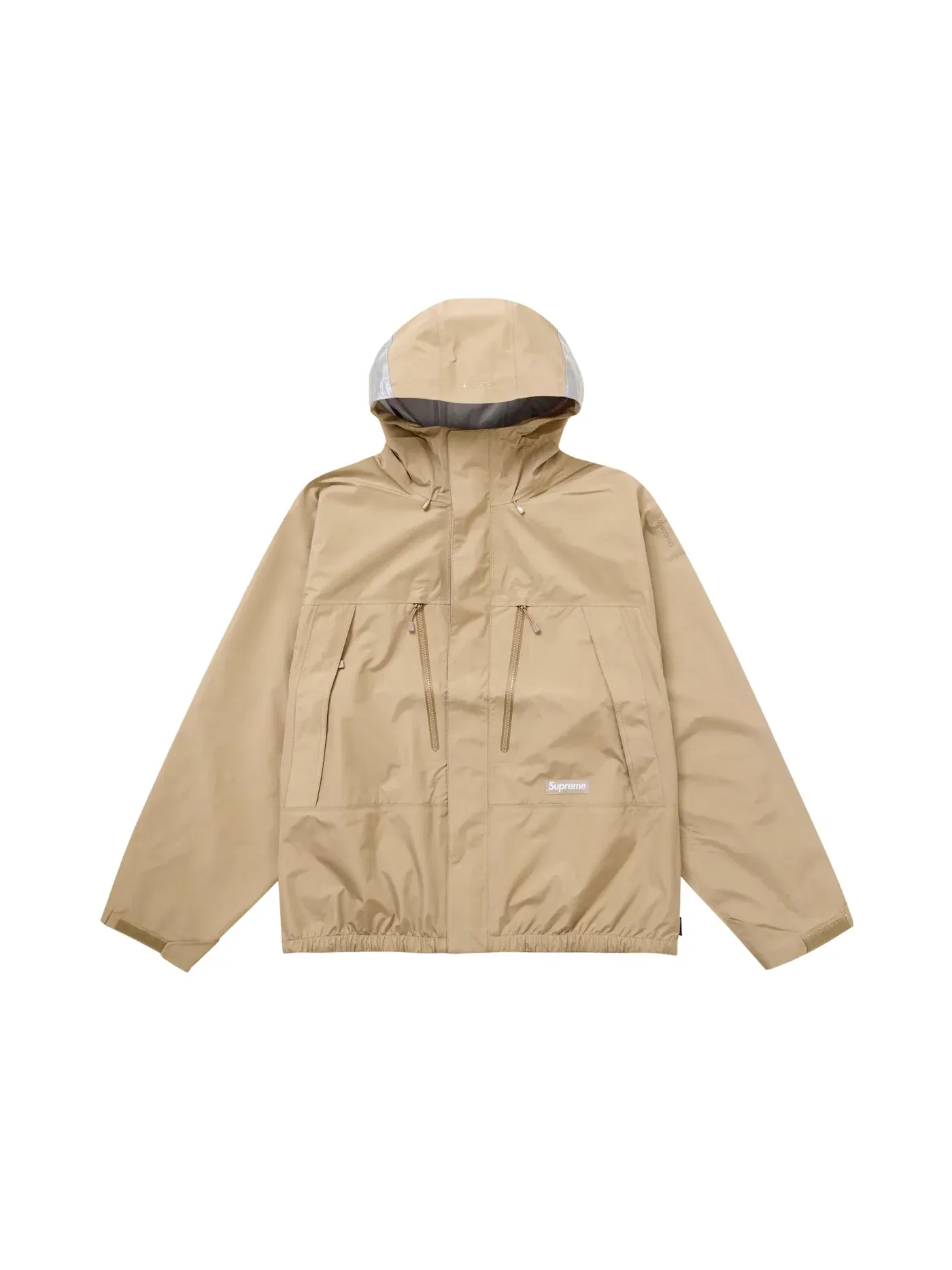Мужская куртка-мембрана с проклеенными швами Supreme Jacket (FW24) — изображение 1 из 2, бежевый