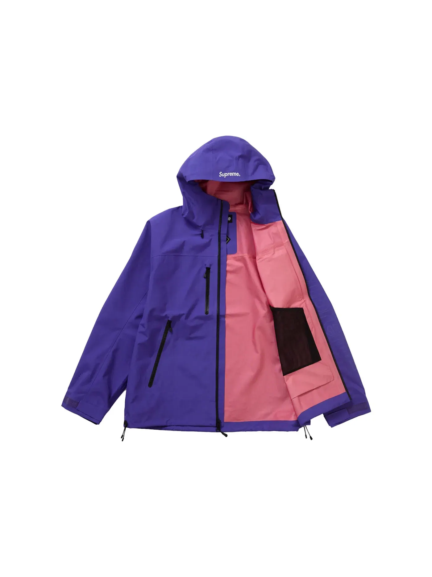 Мужская куртка с проклеенными швами GORE-TEX Supreme — изображение 2 из 3, фиолетовый