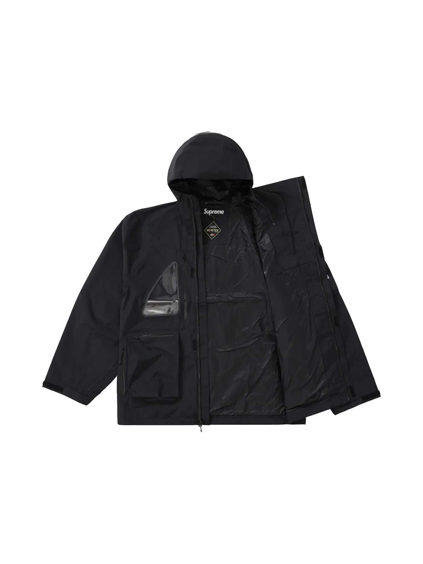 Мужская куртка с мембраной GORE-TEX Supreme — изображение 3 из 3, черный