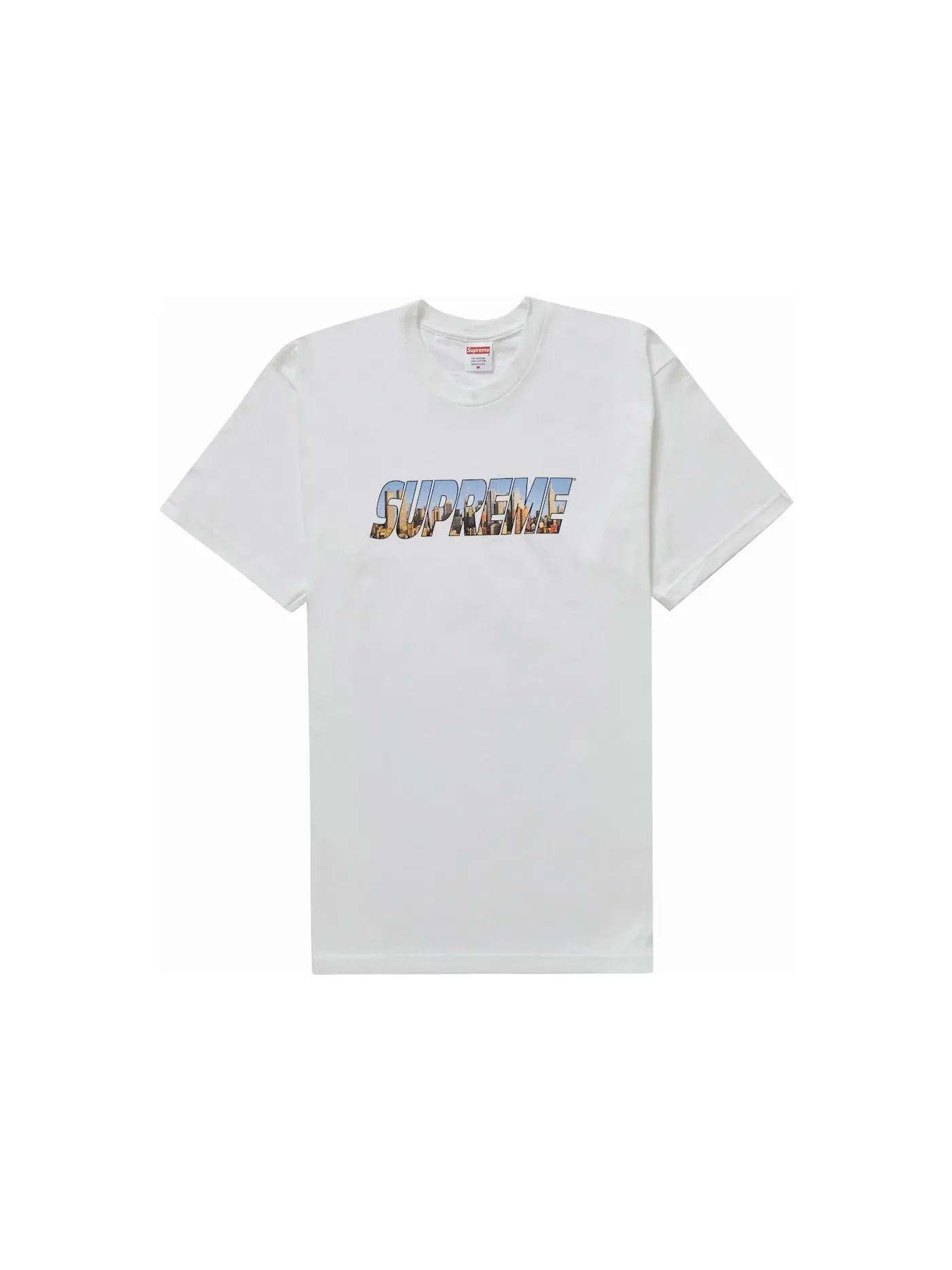 Мужская футболка с принтом Supreme Tee — изображение 1 из 1, белый