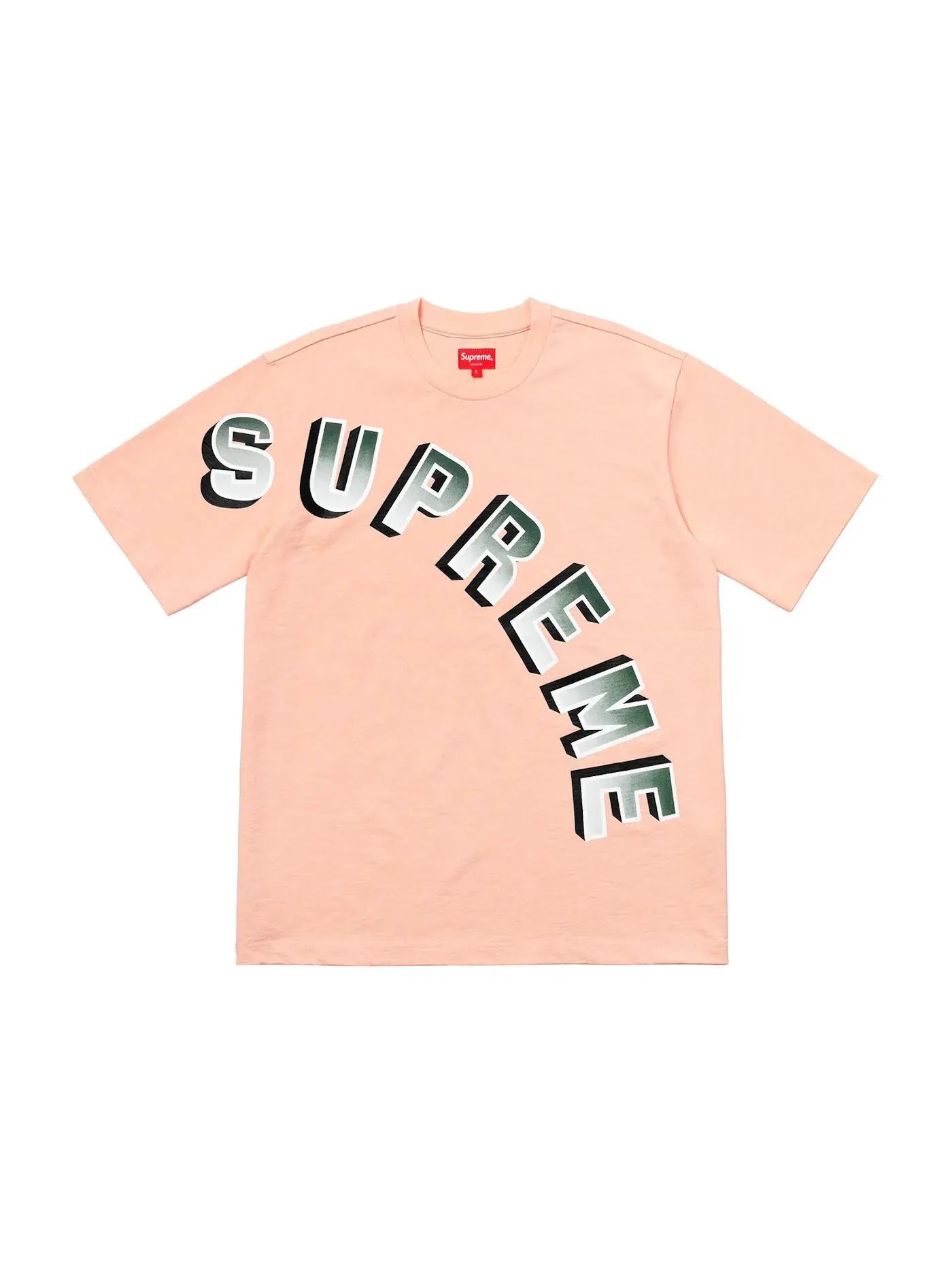 Мужская футболка Gradient Arc Supreme — изображение 1 из 1, персиковый