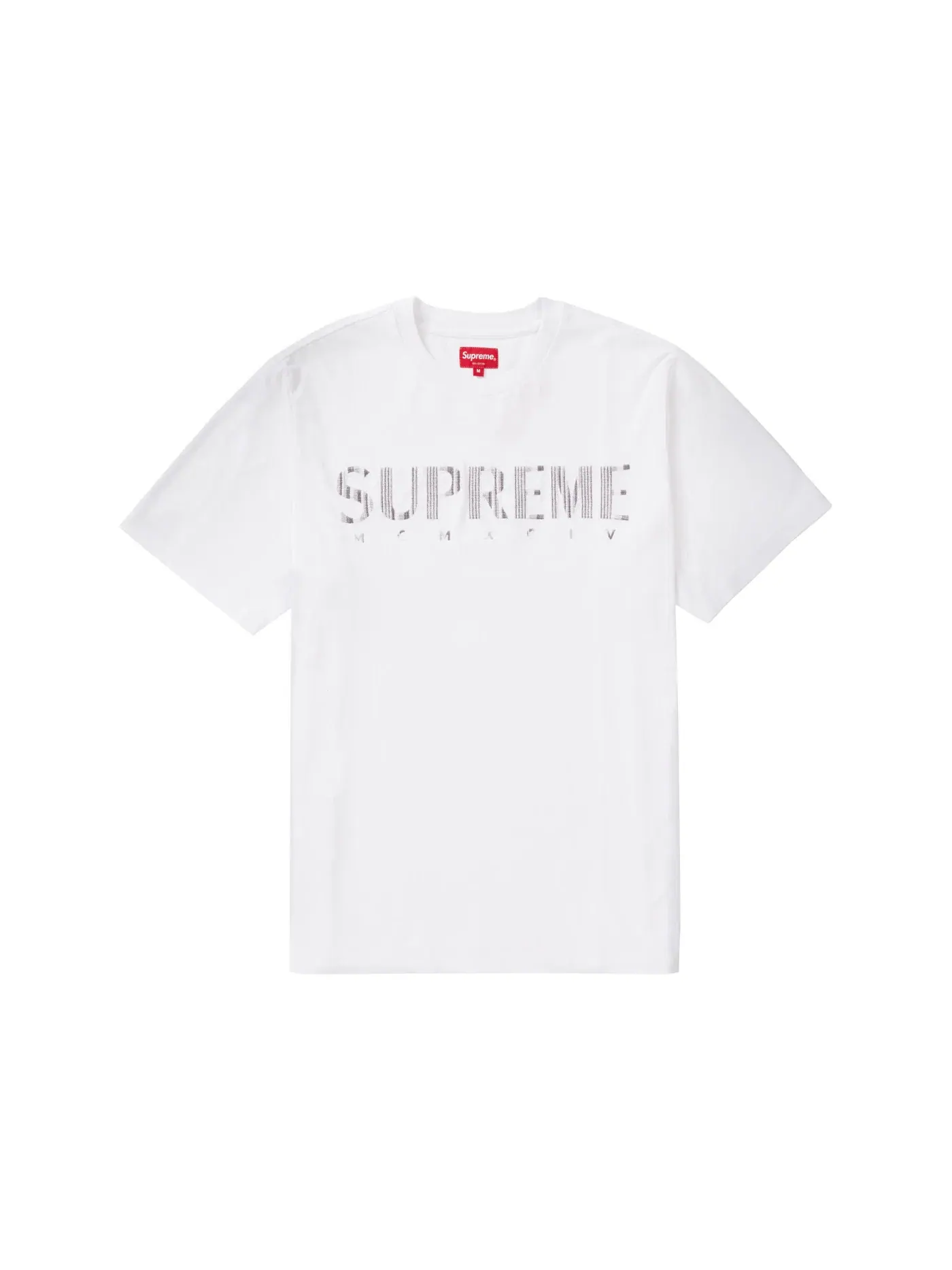 Мужская футболка с градиентным принтом Supreme Tee — изображение 1 из 1, белый