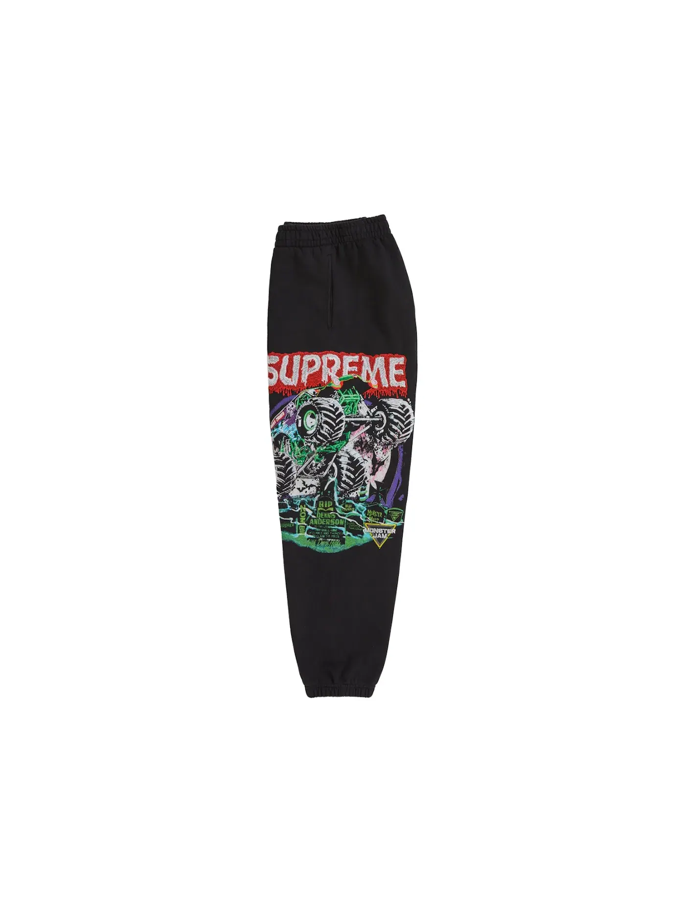 Мужские спортивные штаны Sweatpant Supreme — изображение 3 из 3, черный