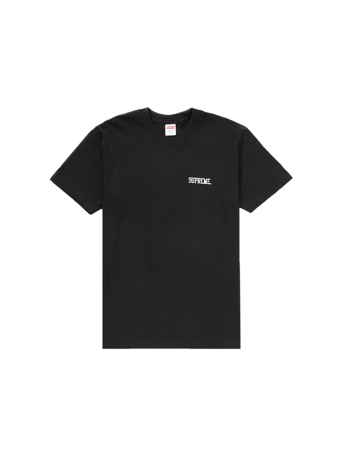 Мужская футболка с принтом Supreme Tee — изображение 2 из 2, черный