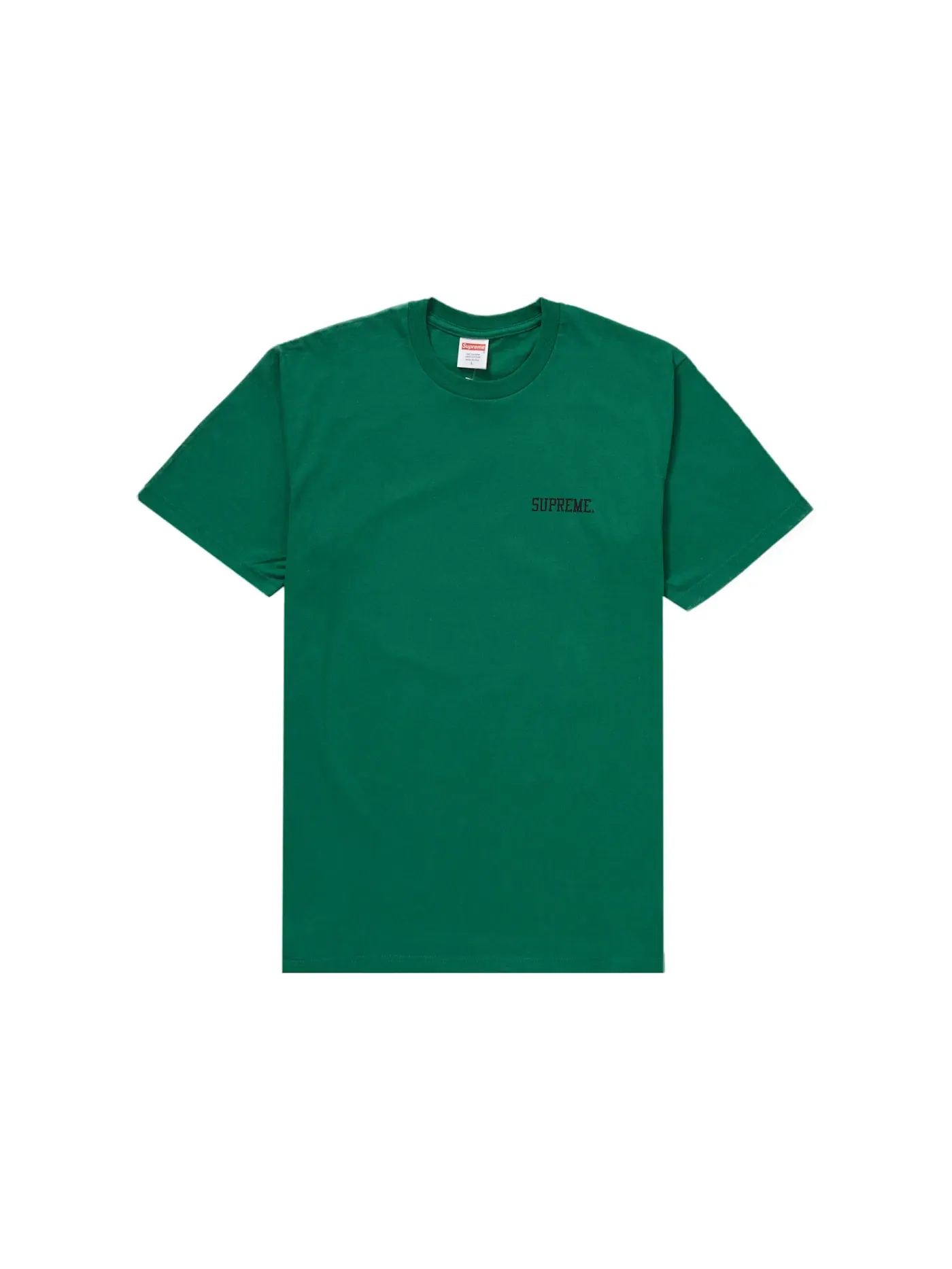Мужская футболка Supreme Tee — изображение 2 из 2, зеленый