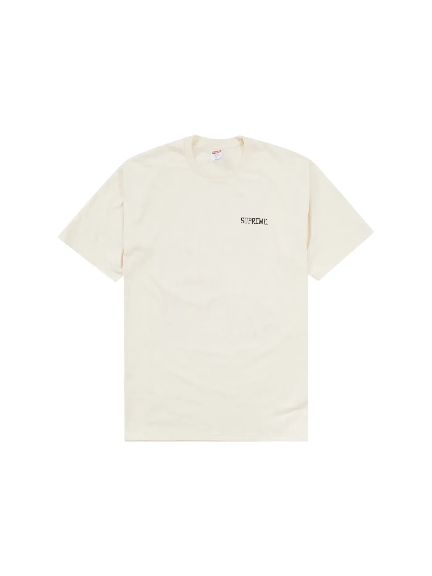 Мужская футболка с принтом Supreme Tee — изображение 2 из 2, прозрачный