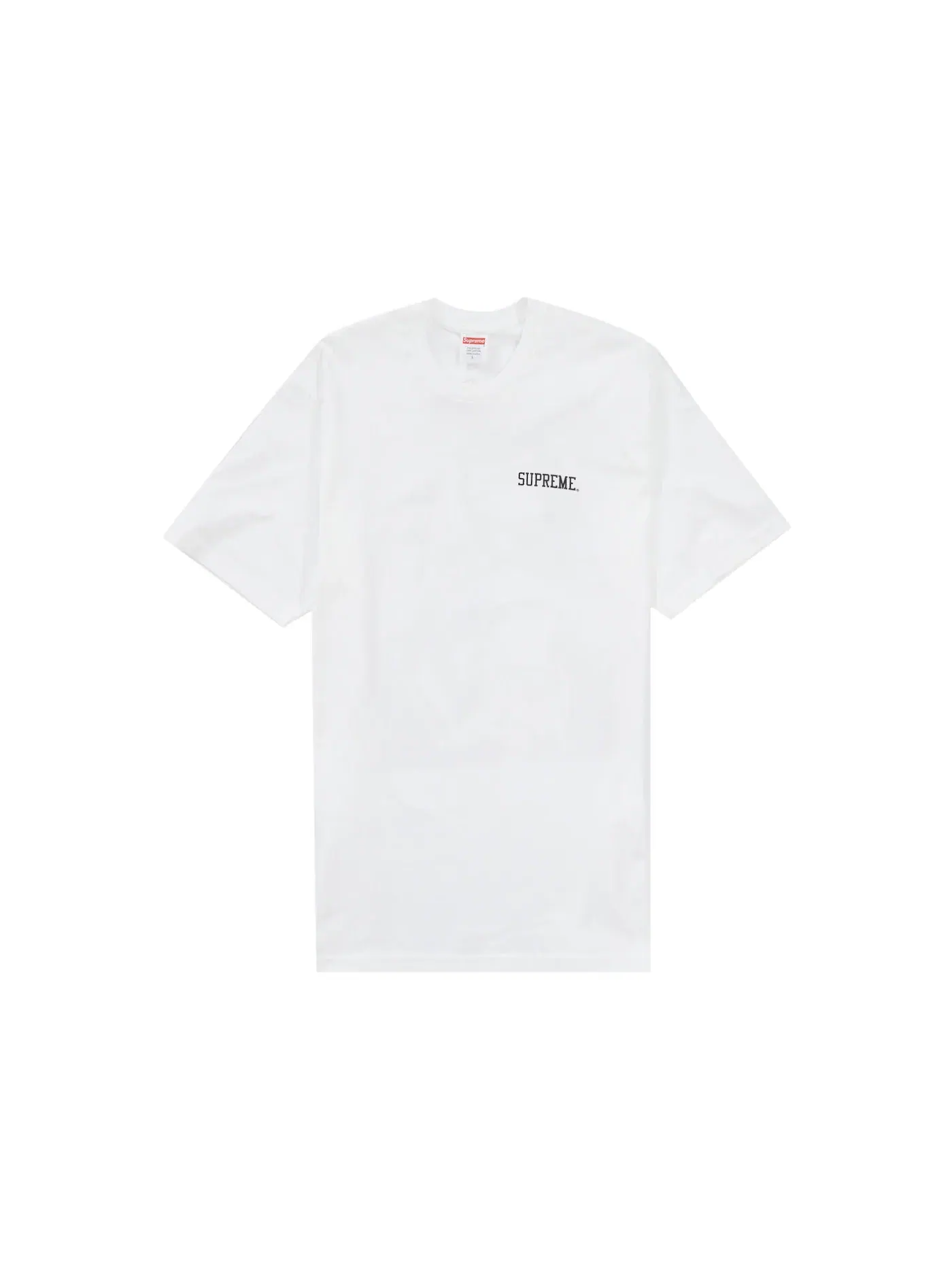 Мужская футболка Supreme Tee — изображение 2 из 2, белый