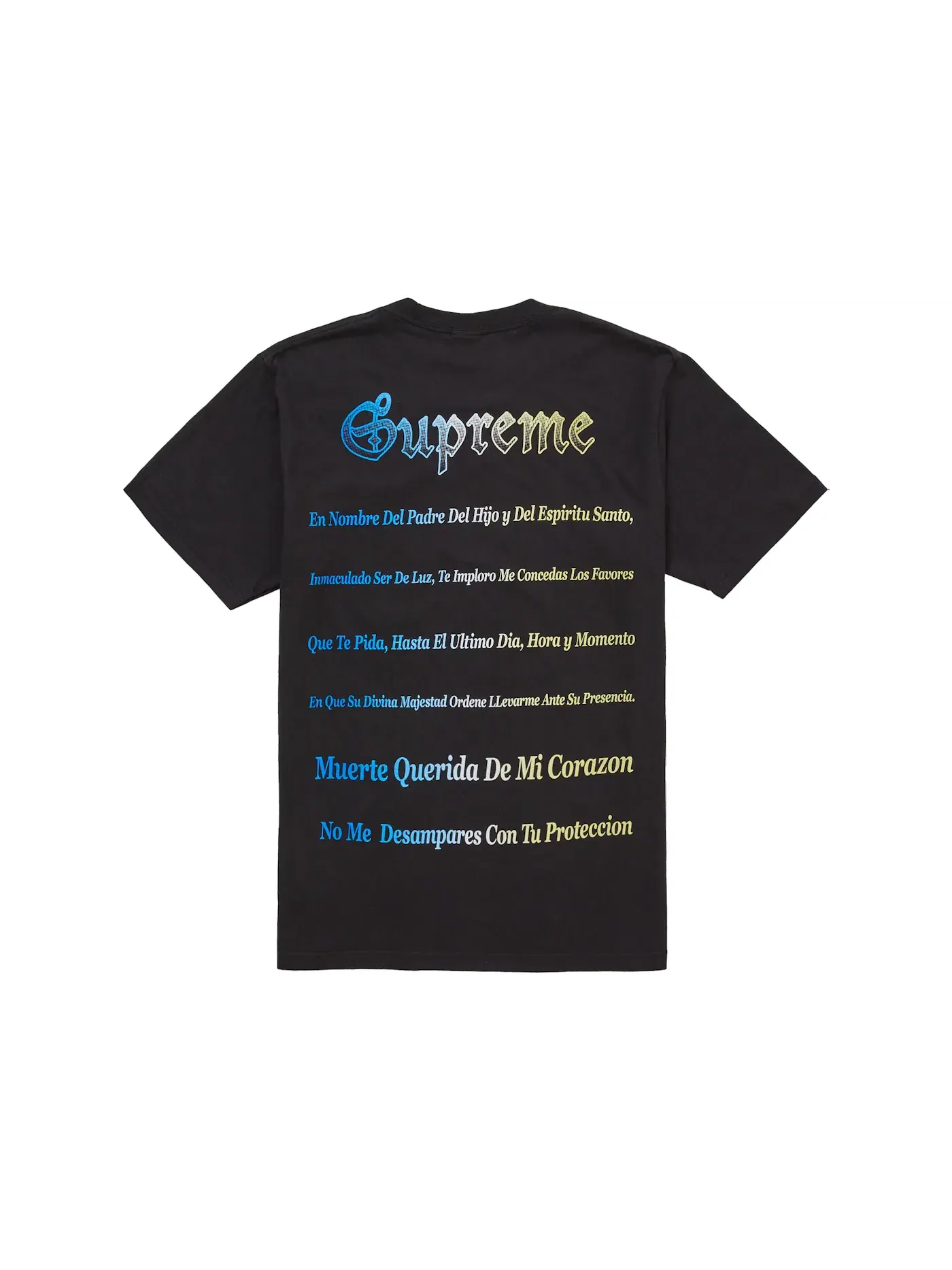 Мужская футболка с принтом Grim Reaper Tee Supreme — изображение 2 из 2, черный