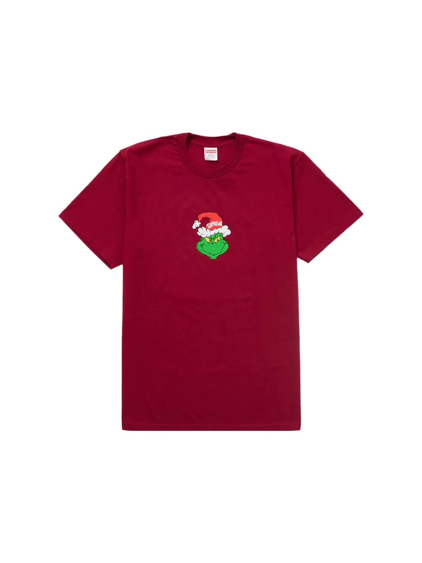 Мужская футболка с принтом Tee Supreme — изображение 1 из 1, красный