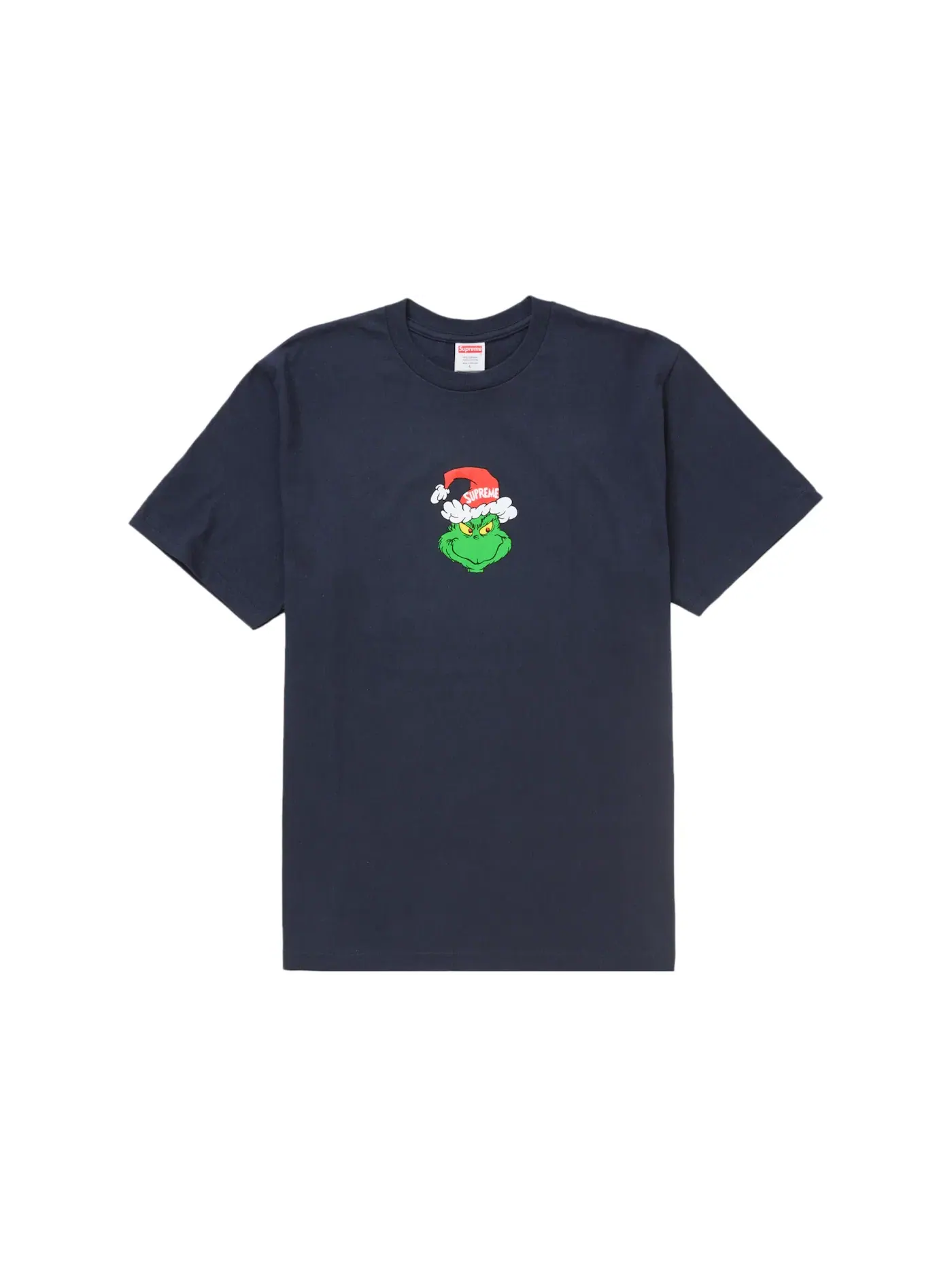 Мужская футболка с принтом Tee Supreme — изображение 1 из 1, темно-синий
