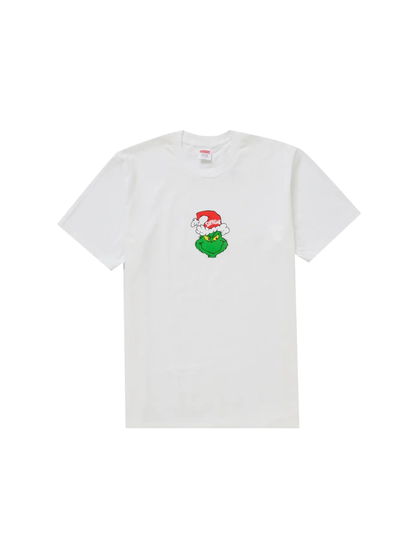 Мужская футболка с принтом Supreme Tee — изображение 1 из 1, белый