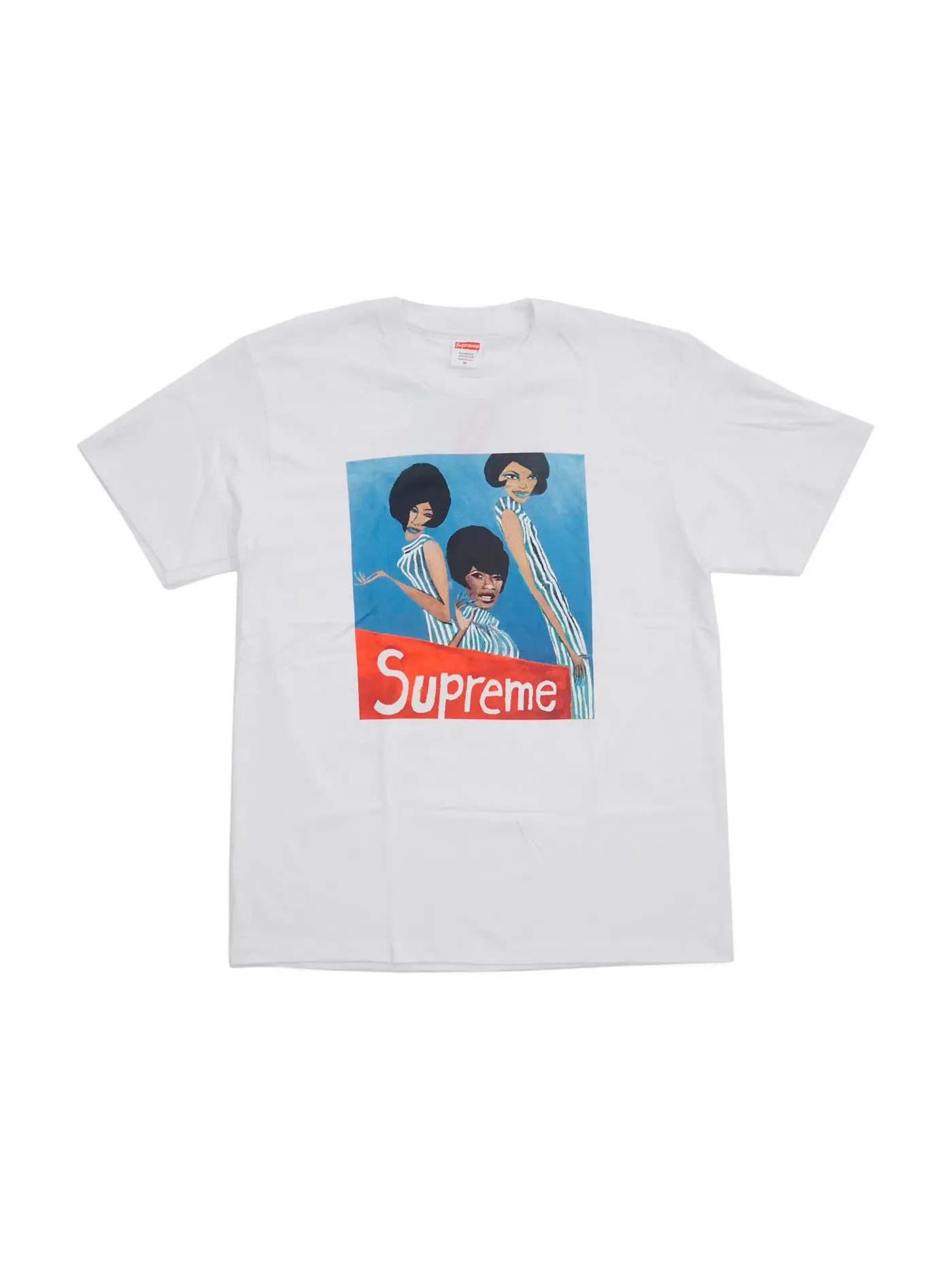 Мужская футболка с принтом Supreme Tee — изображение 1 из 1, белый