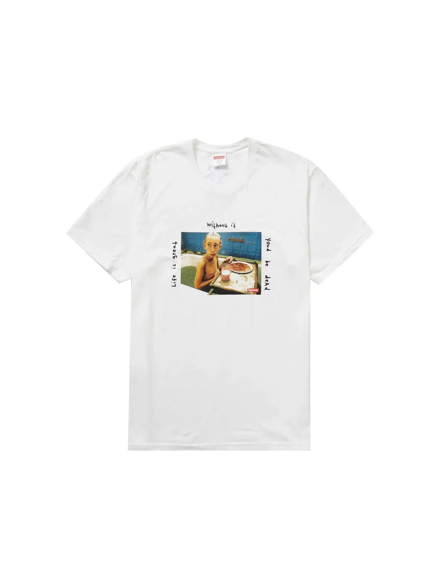 Мужская футболка Supreme Tee — изображение 1 из 2, белый