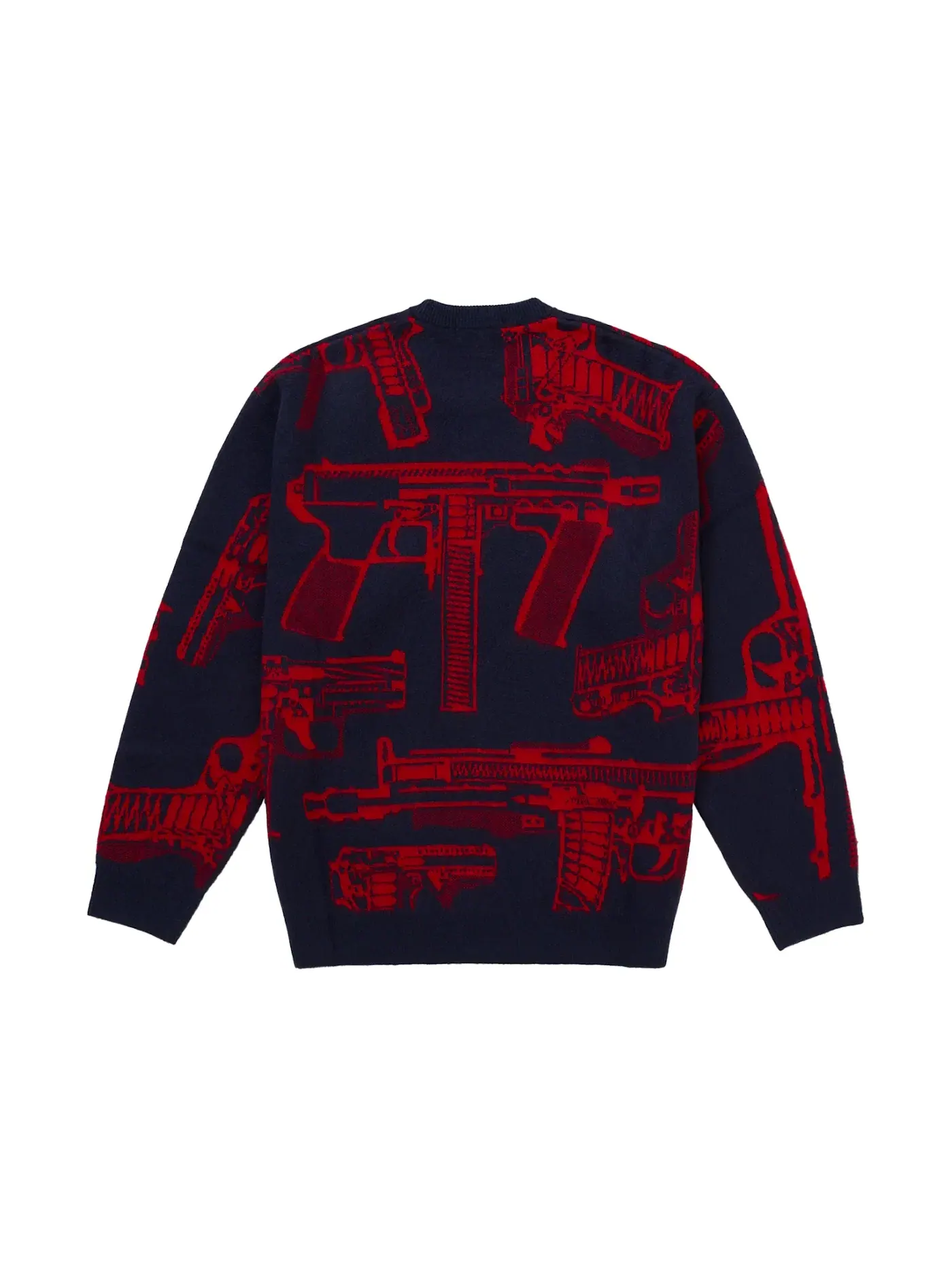 Мужской свитер с принтом Sweater Supreme — изображение 2 из 2, темно-синий