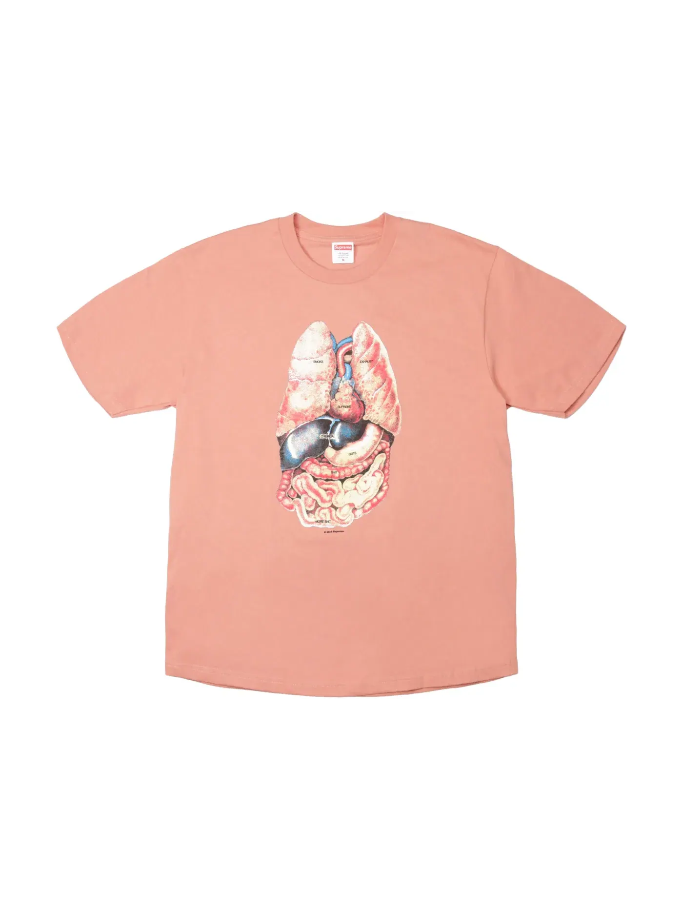 Мужская футболка с принтом Supreme Tee, Terra Cotta — изображение 1 из 1