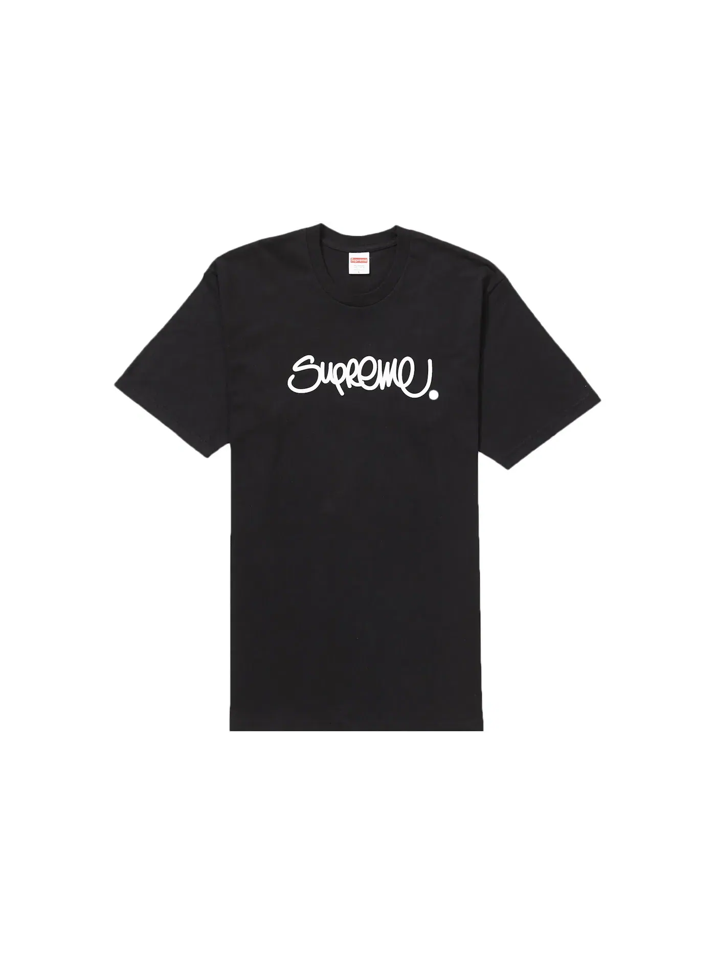 Мужская футболка с принтом Supreme Tee — изображение 1 из 1, черный