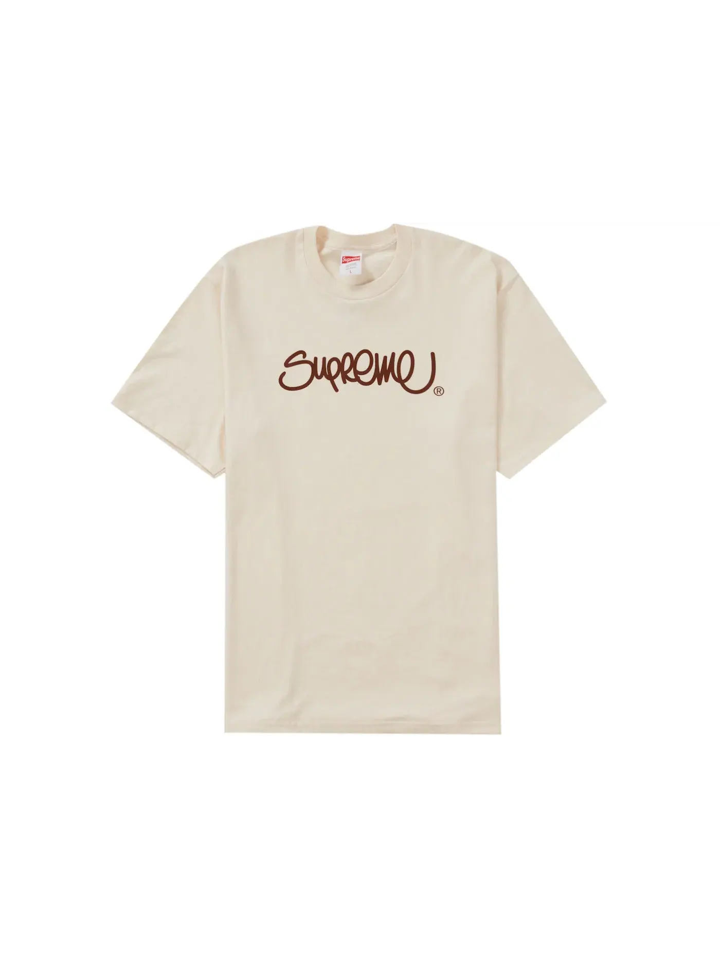 Мужская футболка с принтом Supreme Tee — изображение 1 из 1, прозрачный