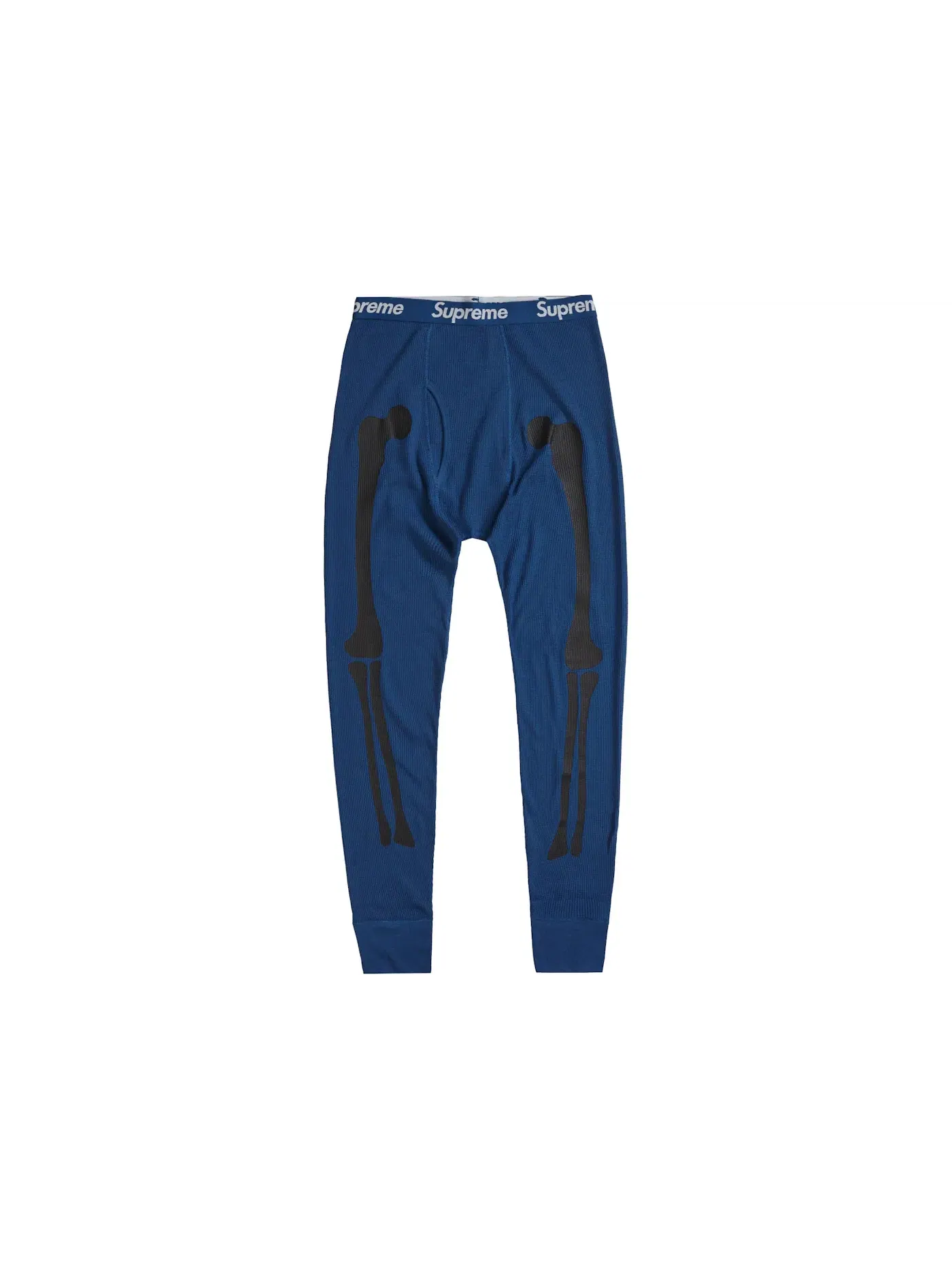 Мужские спортивные штаны с принтом Bones Thermal Pant Supreme — изображение 2 из 2, синий