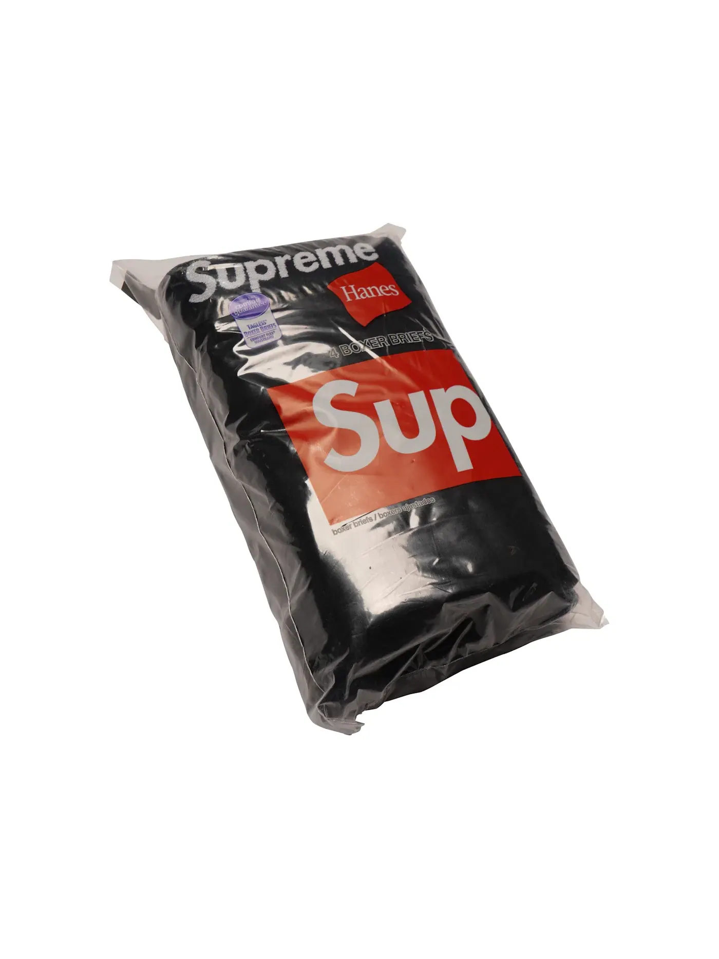 Мужские трусы-боксеры 4 шт Supreme — изображение 2 из 2, черный