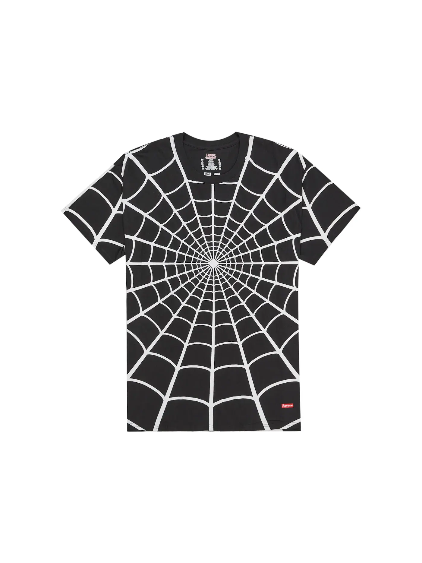 Мужской комплект футболок с принтом Spider-Man Supreme Hanes — изображение 2 из 3, черный
