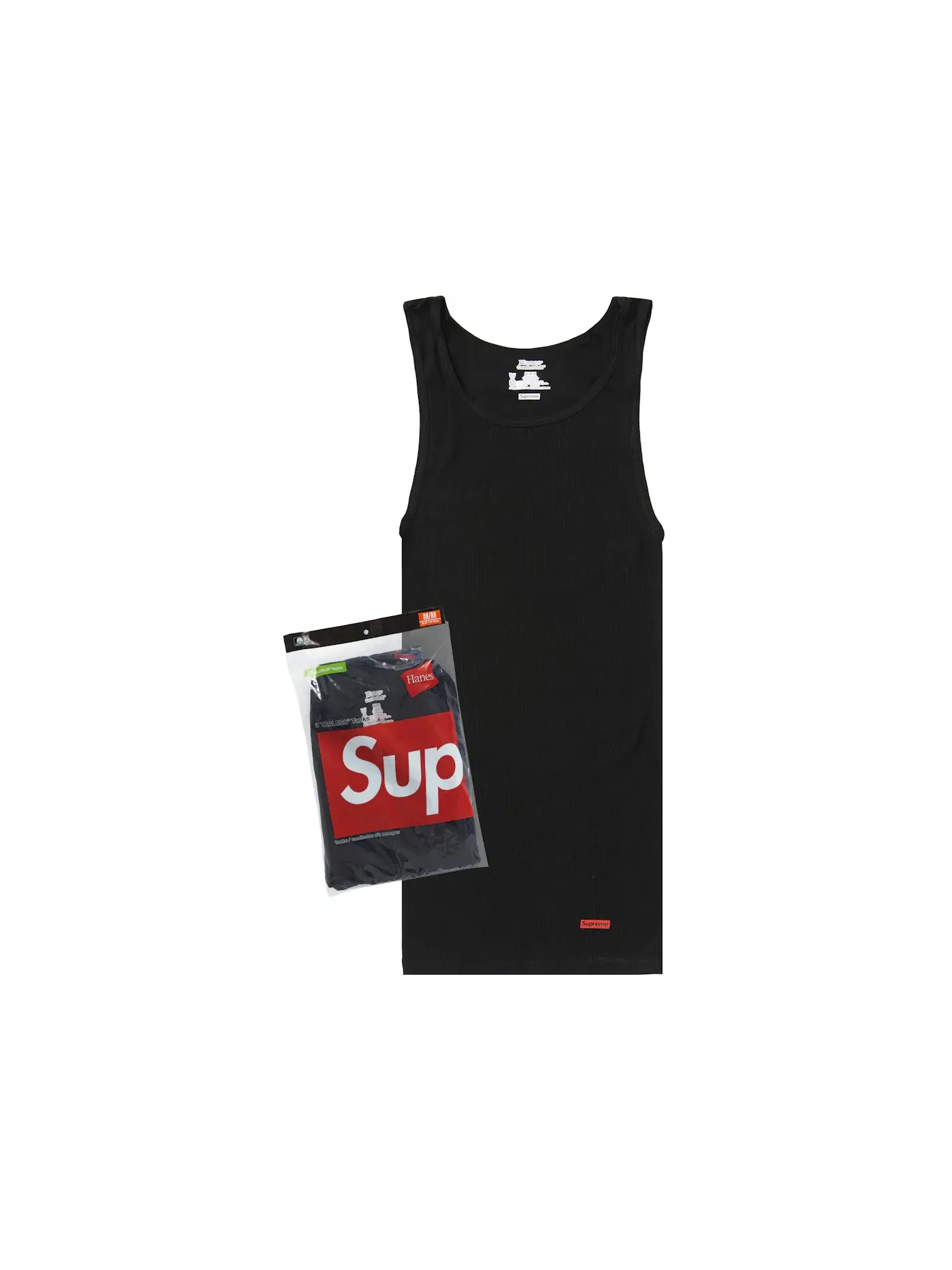 Детское топ-майка без рукавов 3 Pack Supreme — изображение 1 из 1, черный