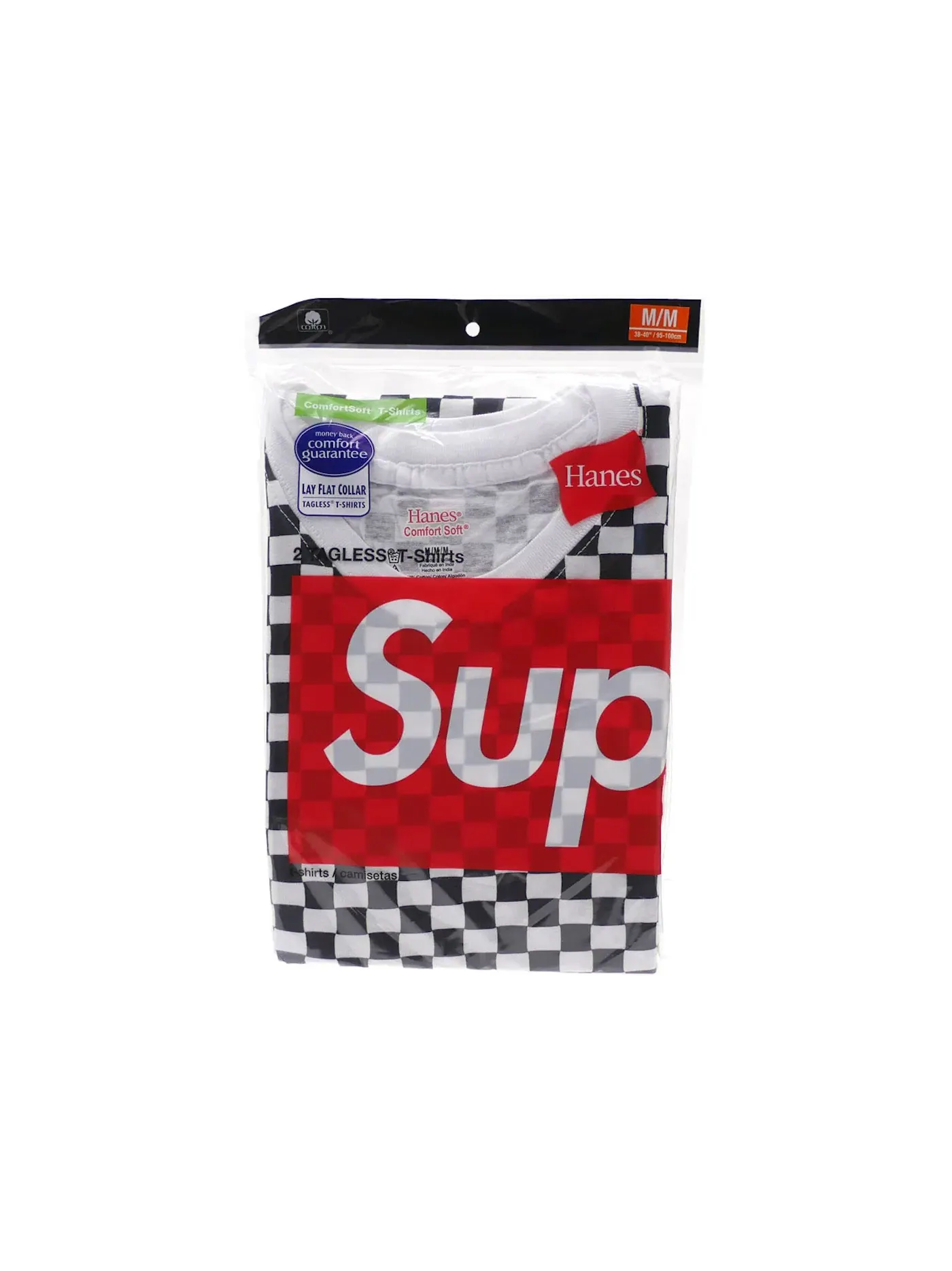 Мужские футболки в наборе 2 шт с принтом Tees (2 Pack) Supreme — изображение 1 из 1, черный