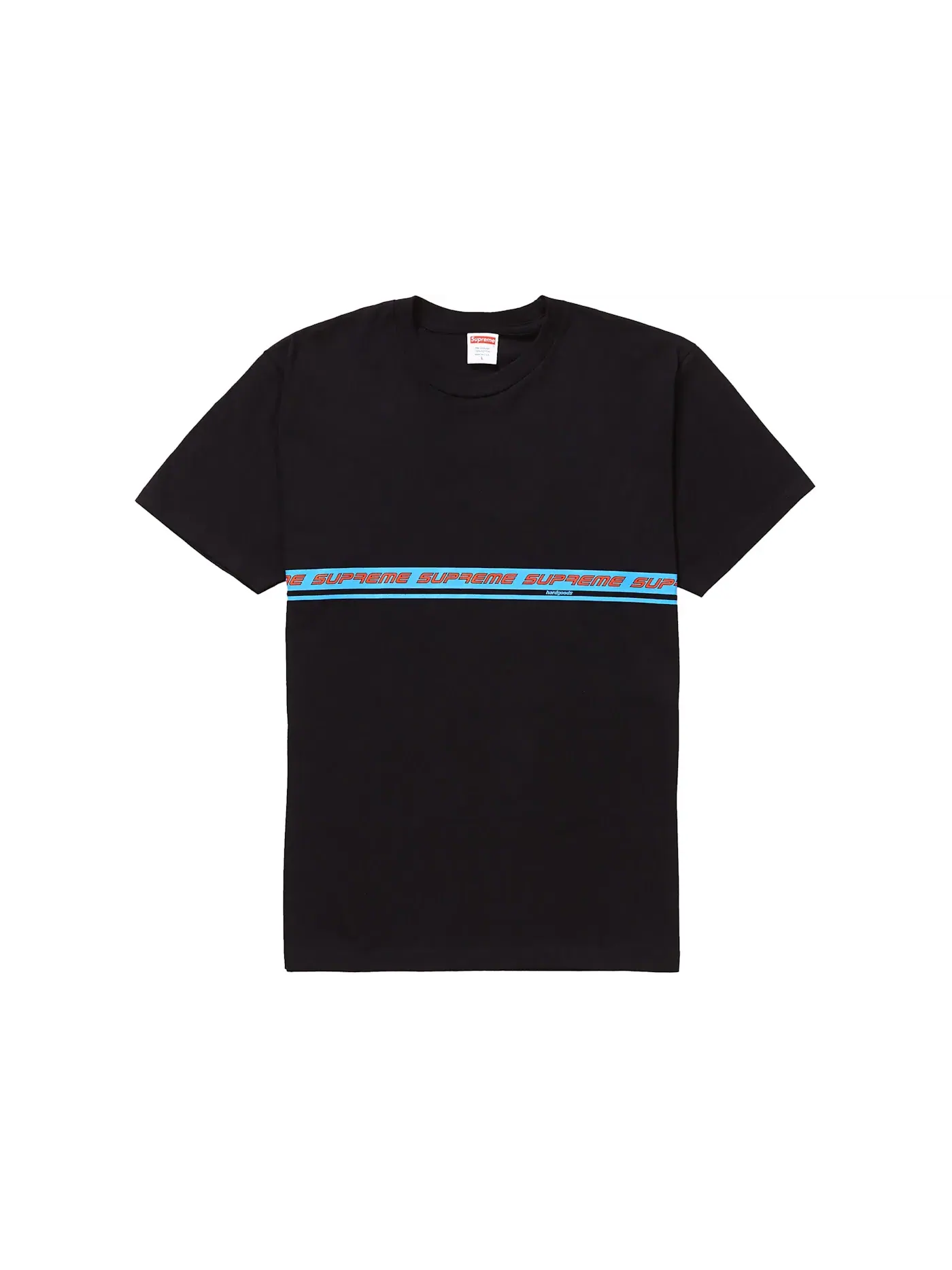 Мужская футболка с принтом Supreme Tee — изображение 1 из 1, черный