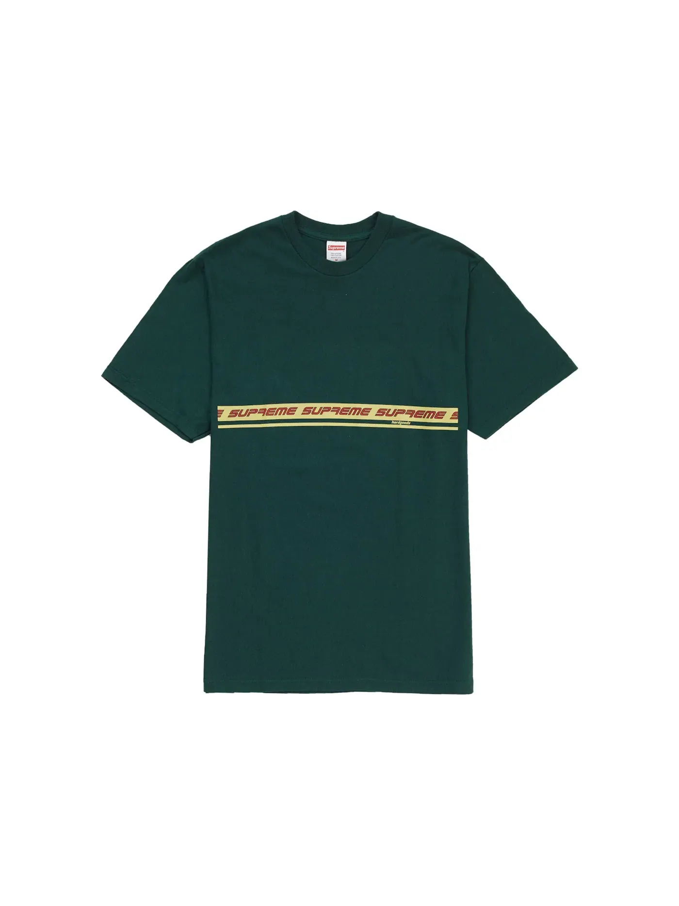 Мужская футболка с принтом Supreme Tee — изображение 1 из 1, темный зеленый