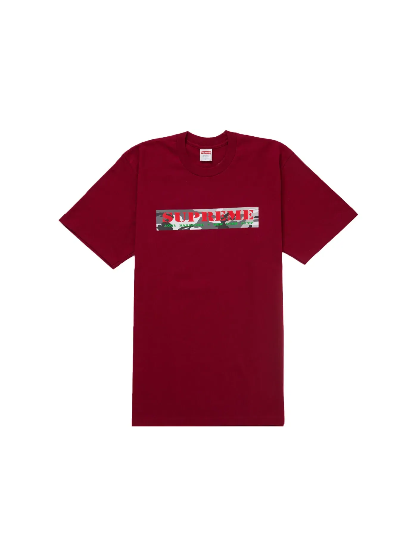 Мужская футболка с принтом Tee Supreme — изображение 1 из 1, красный