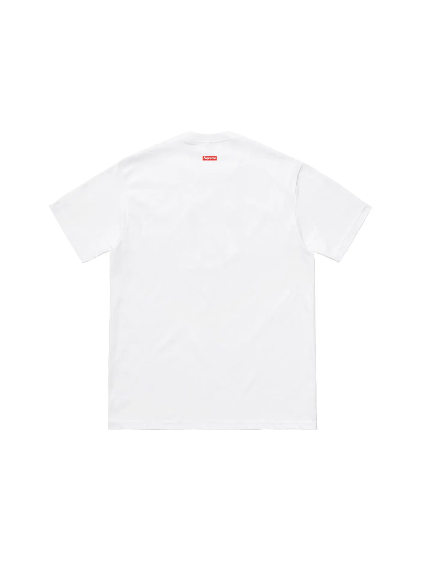 Мужская футболка с принтом Supreme Tee — изображение 2 из 2, белый