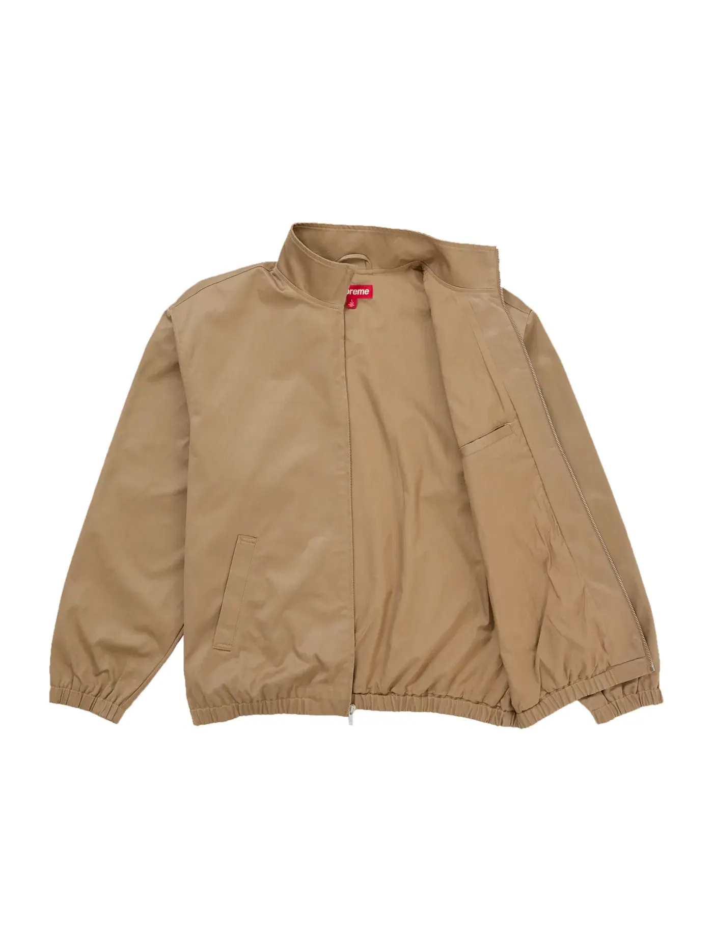 Мужская куртка Harrington Tan Supreme — изображение 2 из 3, бежевый