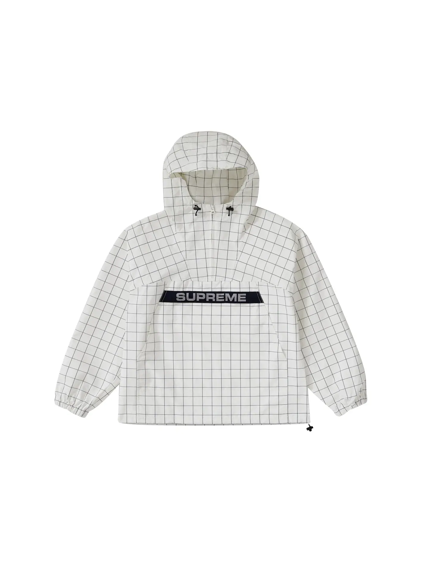Мужская ветровка с принтом Supreme Anorak, Windowpane — изображение 1 из 1