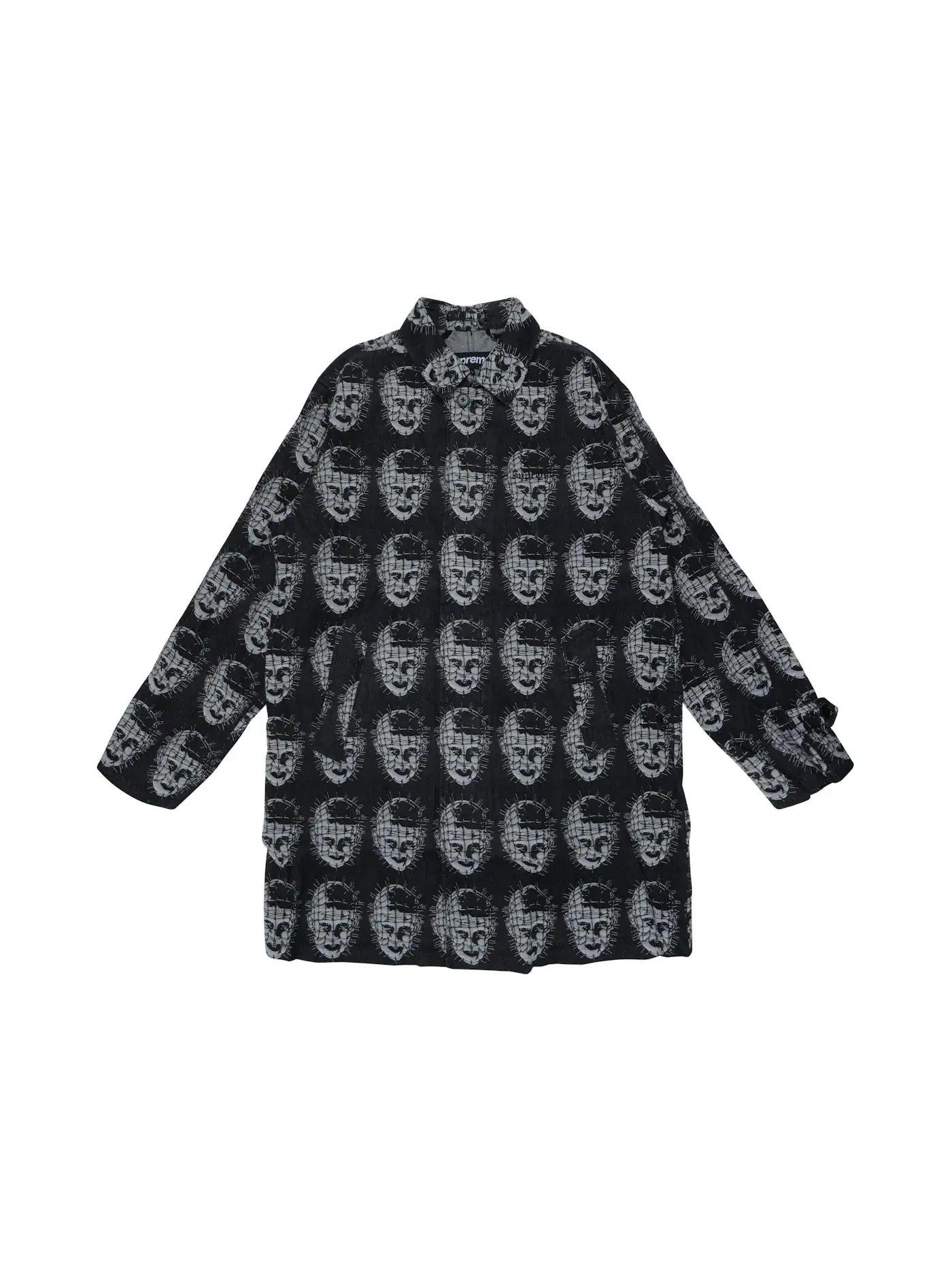 Мужское пальто с длинным рукавом Supreme Hellraiser Trench Coat — изображение 1 из 3, черный