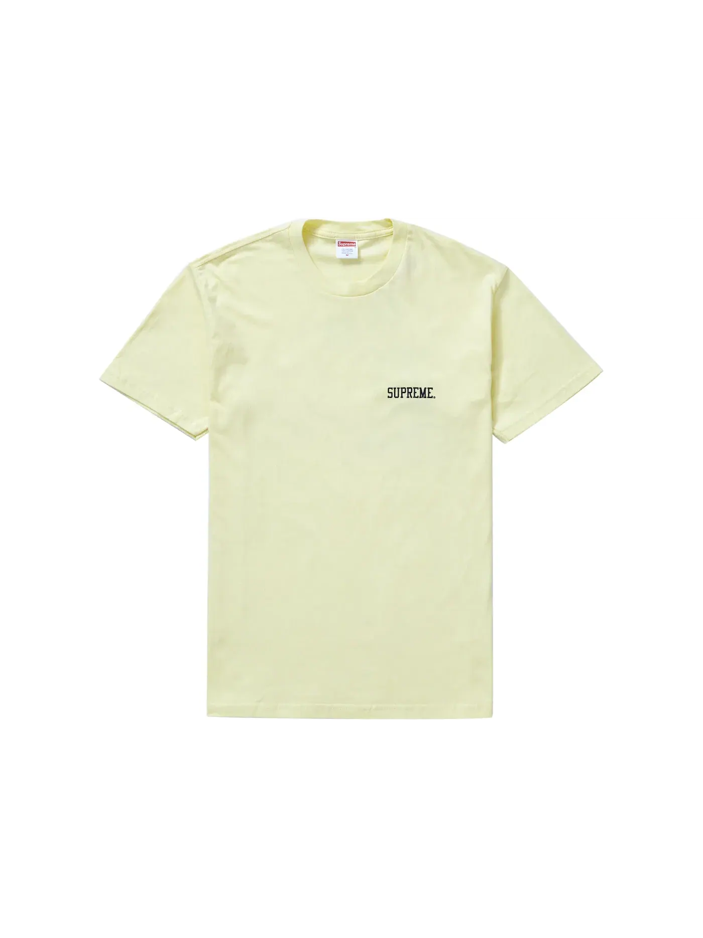 Мужская футболка с принтом Supreme Heroines Tee — изображение 1 из 2, бледный желтый