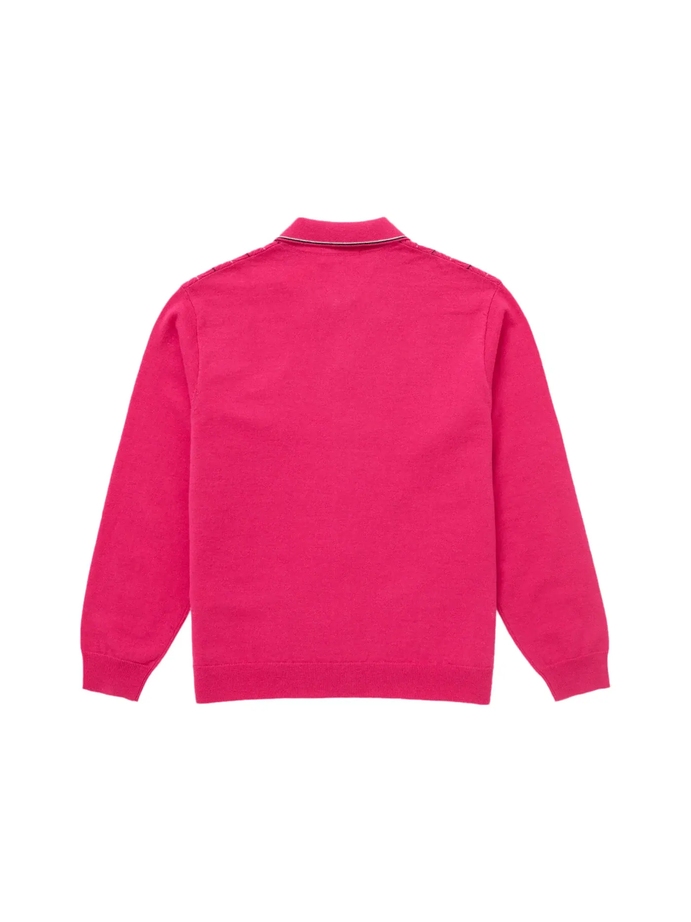 Мужской кардиган из елочки Supreme Cardigan — изображение 2 из 2, розовый