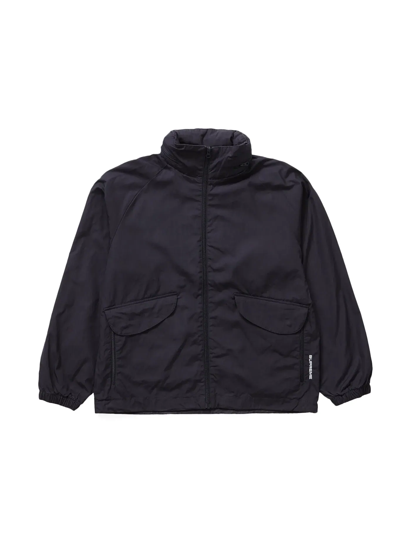 Мужская куртка из плотного хлопка Supreme High Density Cotton Field Jacket Navy — изображение 1 из 3, темно-синий