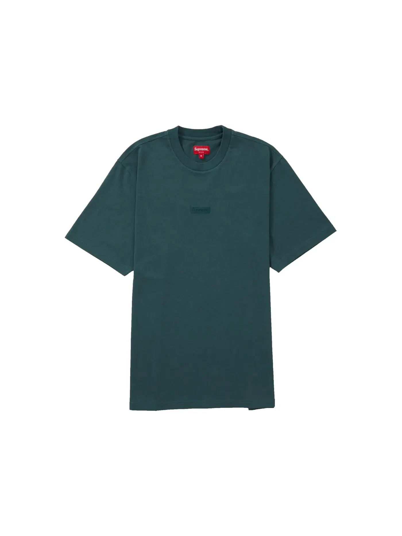 Мужская футболка Supreme Small Box S/S Tee — изображение 1 из 1, темно-бирюзовый