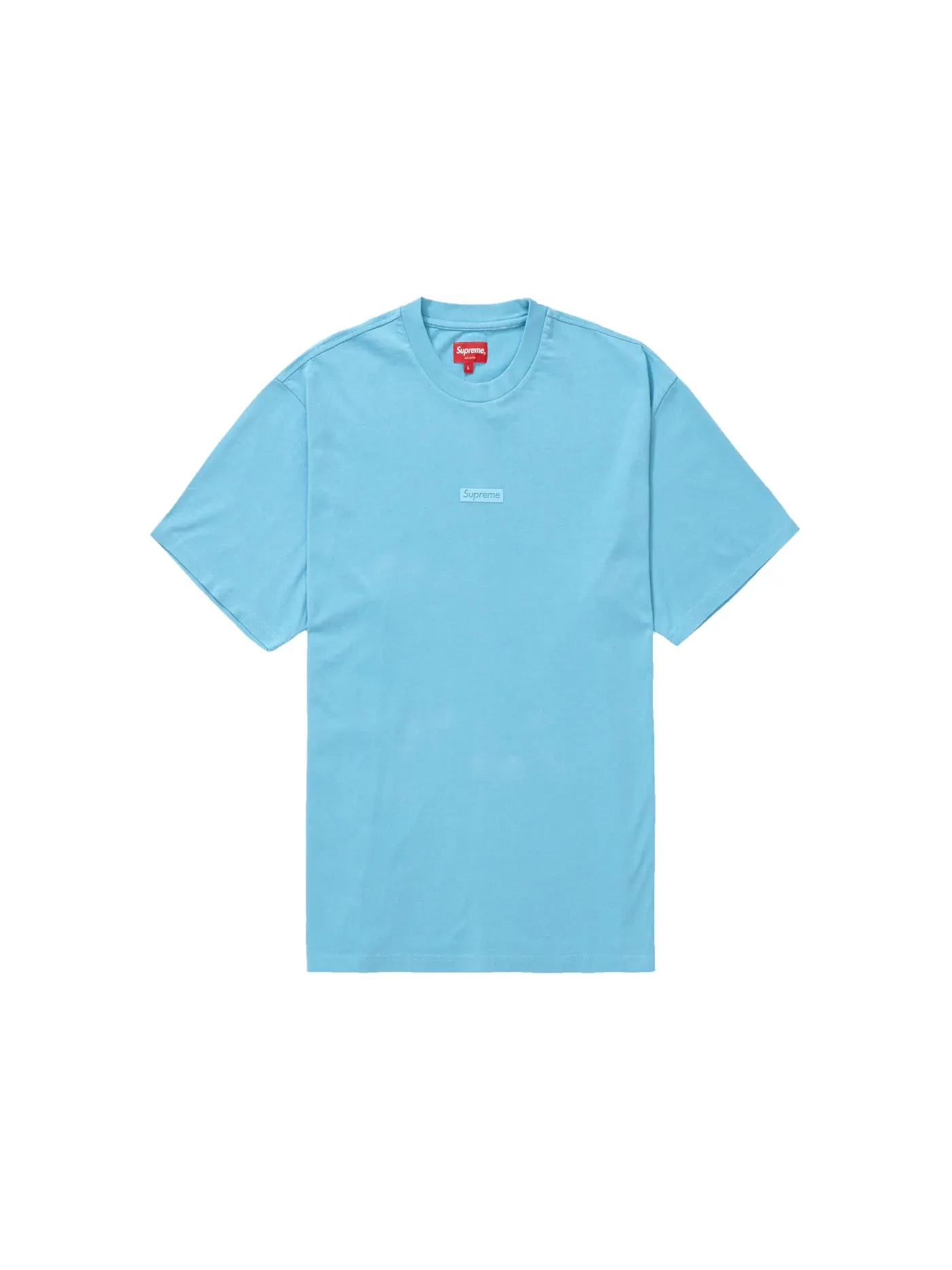 Мужская футболка с принтом Supreme High Density Small Box Tee — изображение 1 из 1, слат