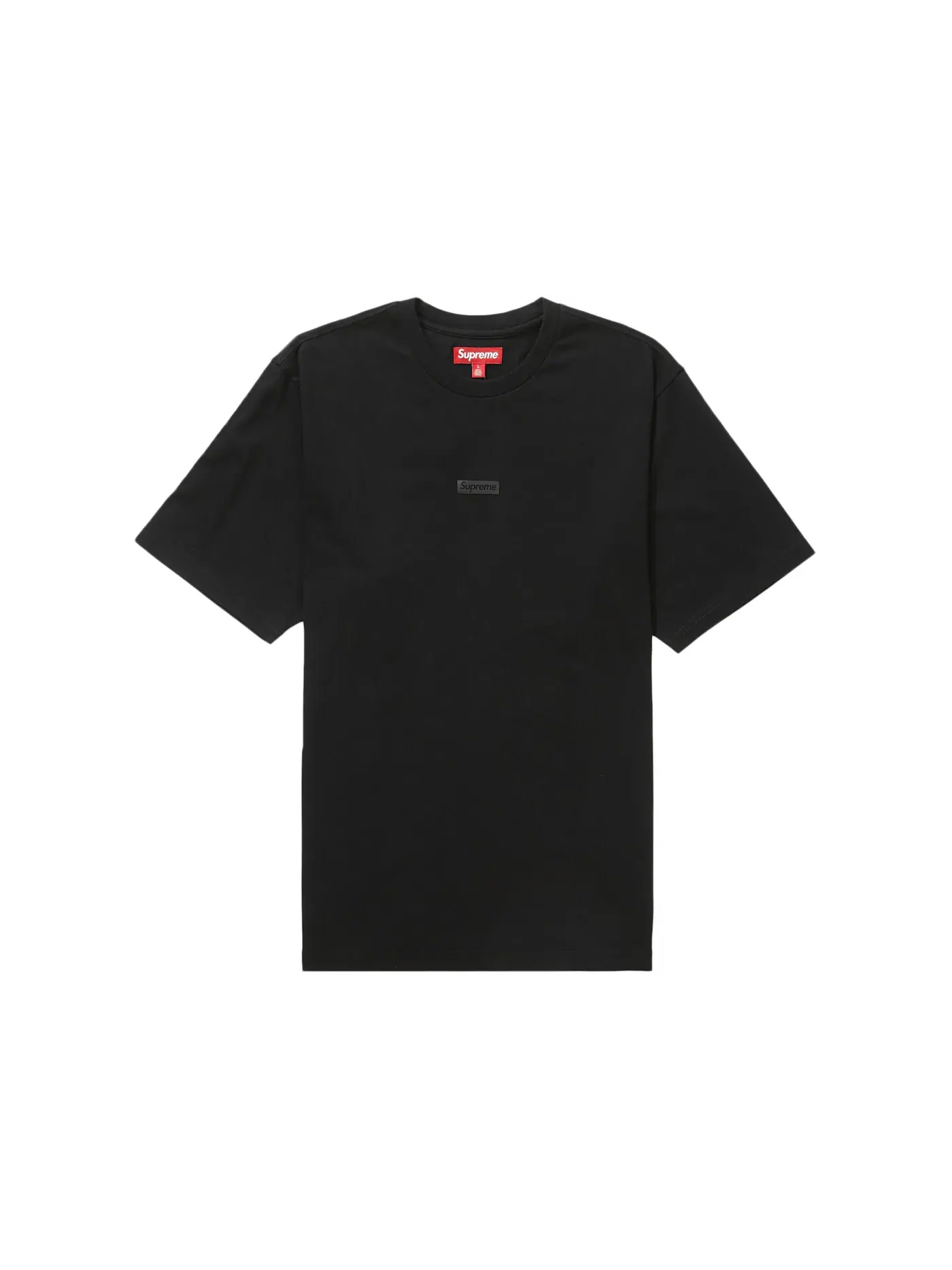 Мужская футболка Supreme High Density Small Box S/S Top — изображение 1 из 1, черный