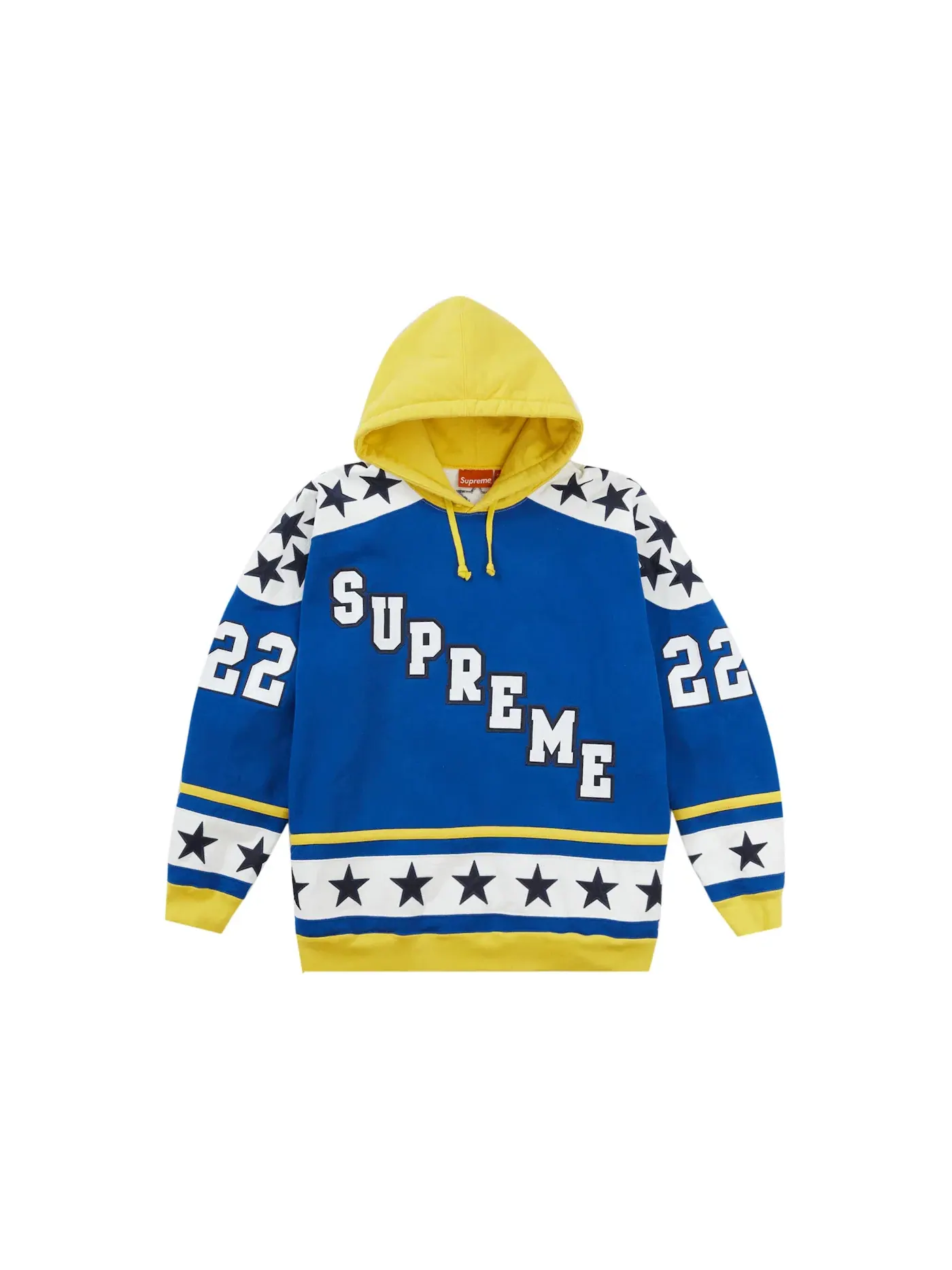 Мужская худи Supreme Sweatshirt (FW22) — изображение 1 из 2, королевский