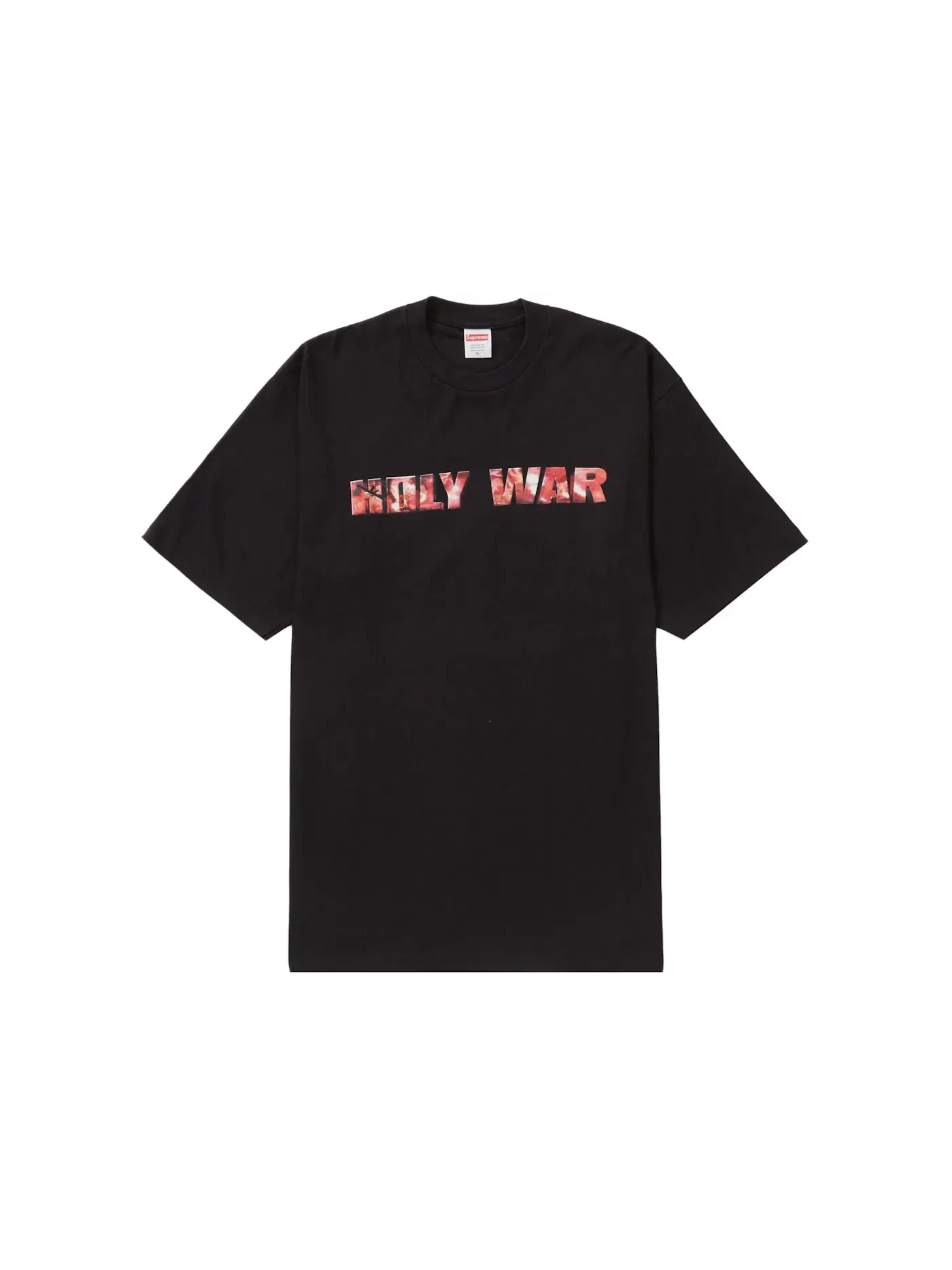 Мужская футболка с принтом Holy War Tee Supreme — изображение 1 из 2, черный