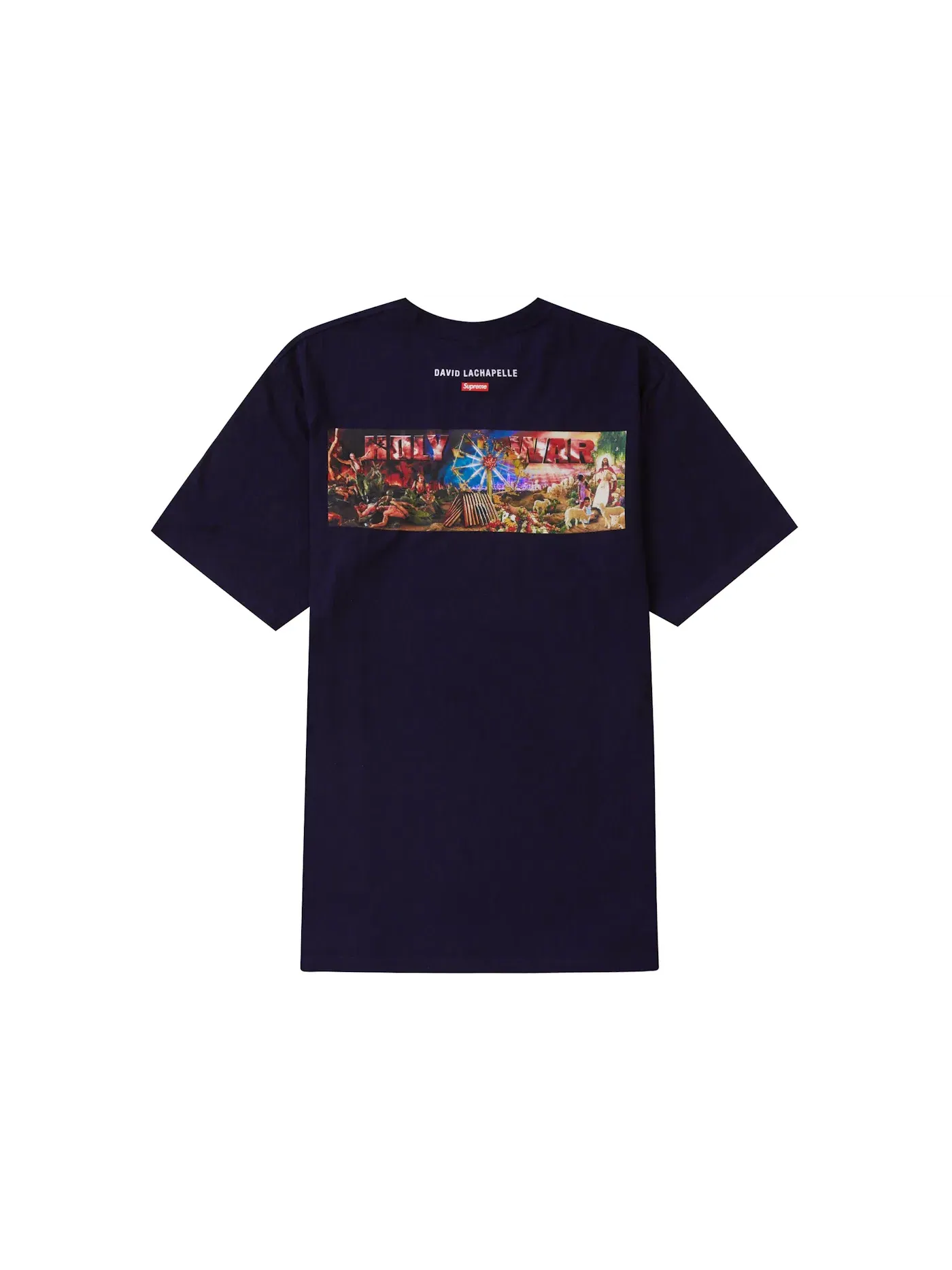 Мужская футболка с принтом Tee Supreme — изображение 2 из 2, темно-синий